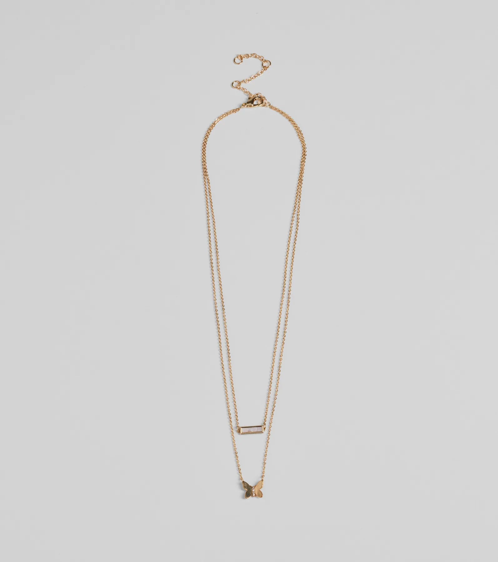 Premium Sparkle Cubic Zirconia Layered Charm Necklace - Ultimate Everyday Elegance