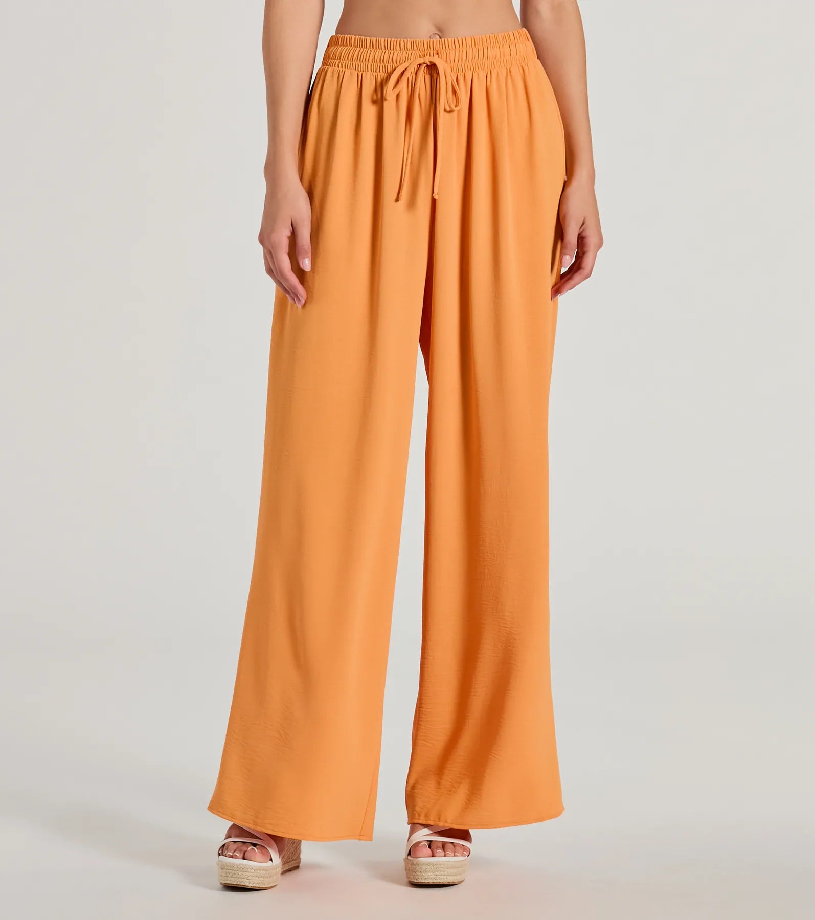 Ultimate Flirty Match High-Rise Palazzo Pants - Premium Wide-Leg Style