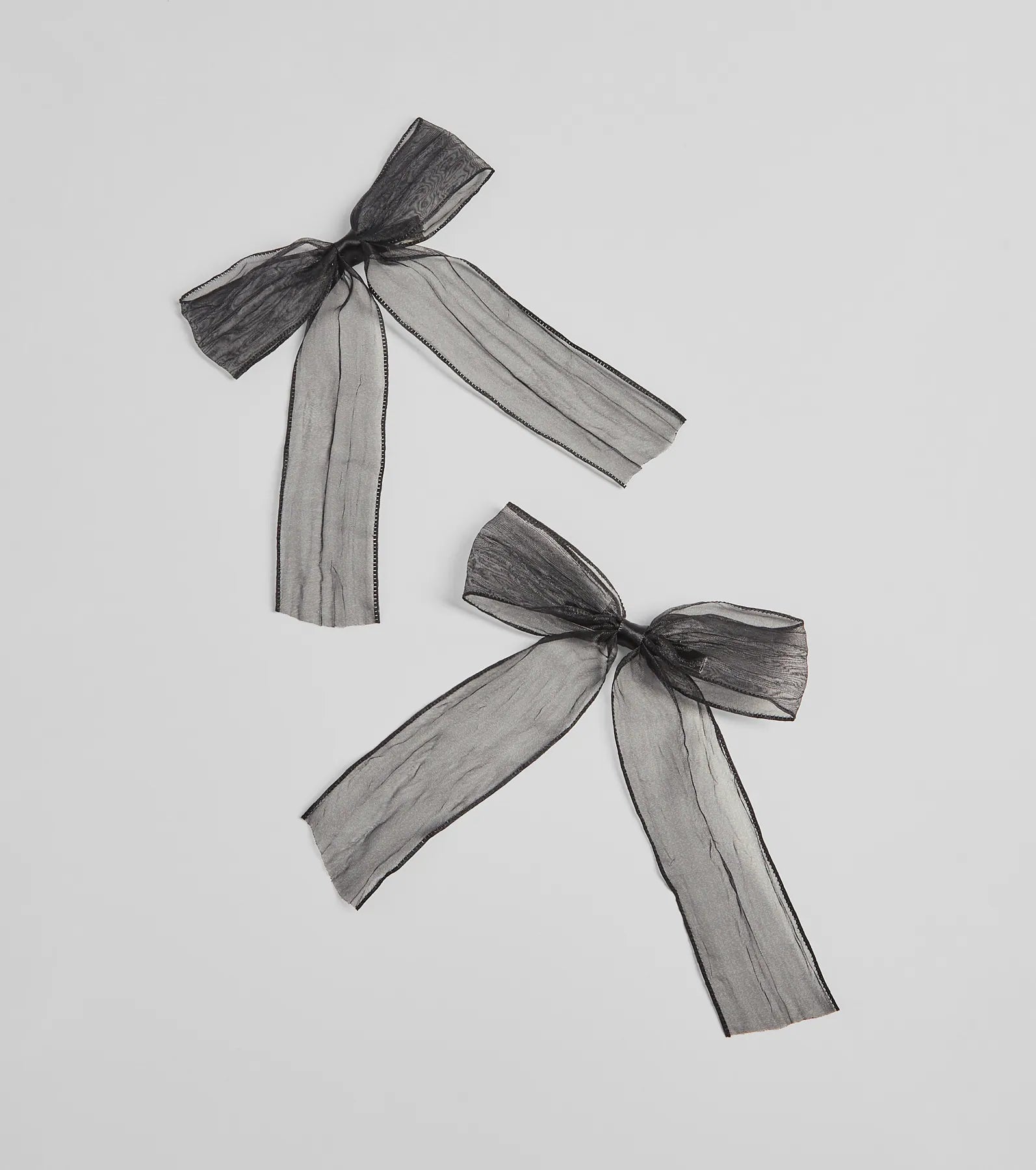 Ultimate Classic Beauty Hair Bow Duo - Premium Organza Set