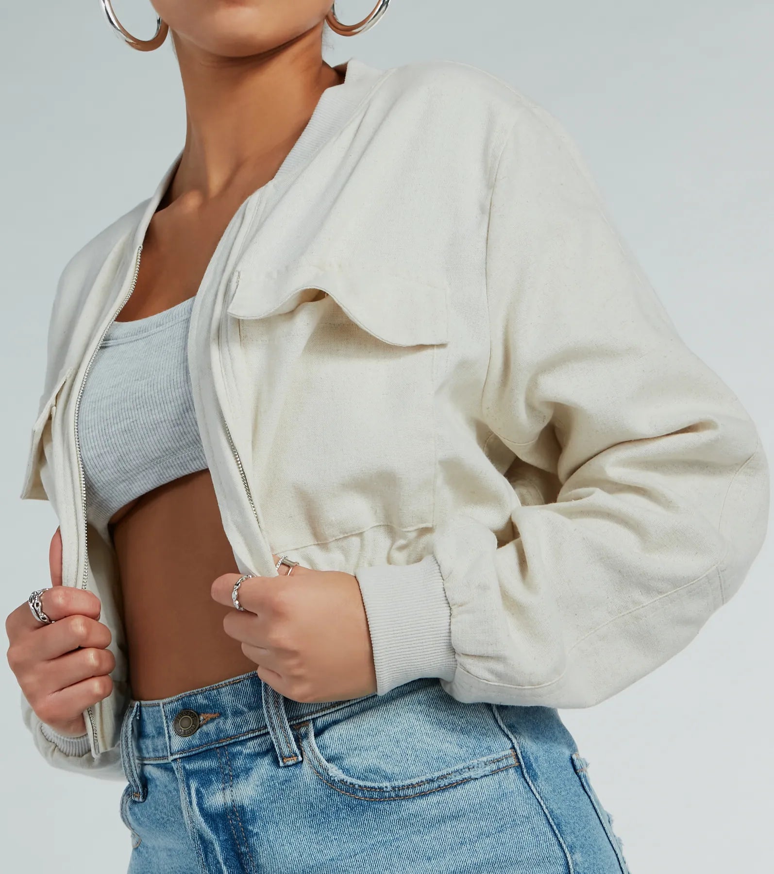 Premium Everyday Linen Bomber Jacket – Ultimate Style Upgrade