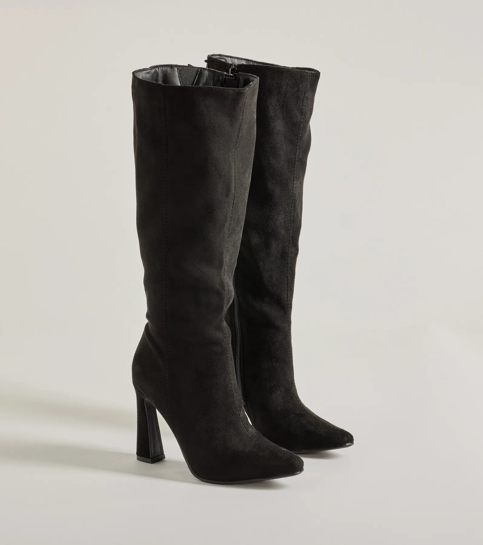 Premium Faux Suede Under-The-Knee Boots - Ultimate Style & Comfort