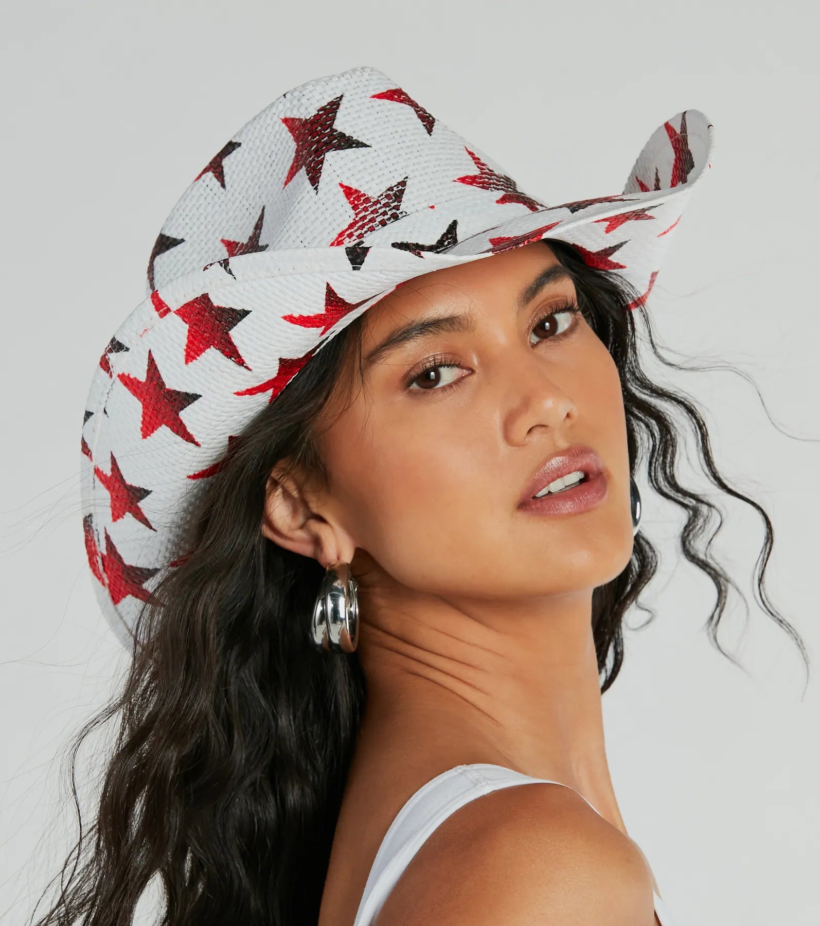 Ultimate Patriotic Americana Star Cowboy Hat