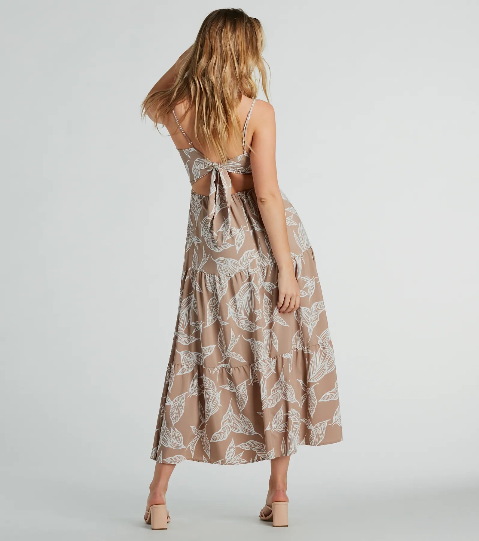 Ultimate Tropical Escape Flowy Maxi Dress