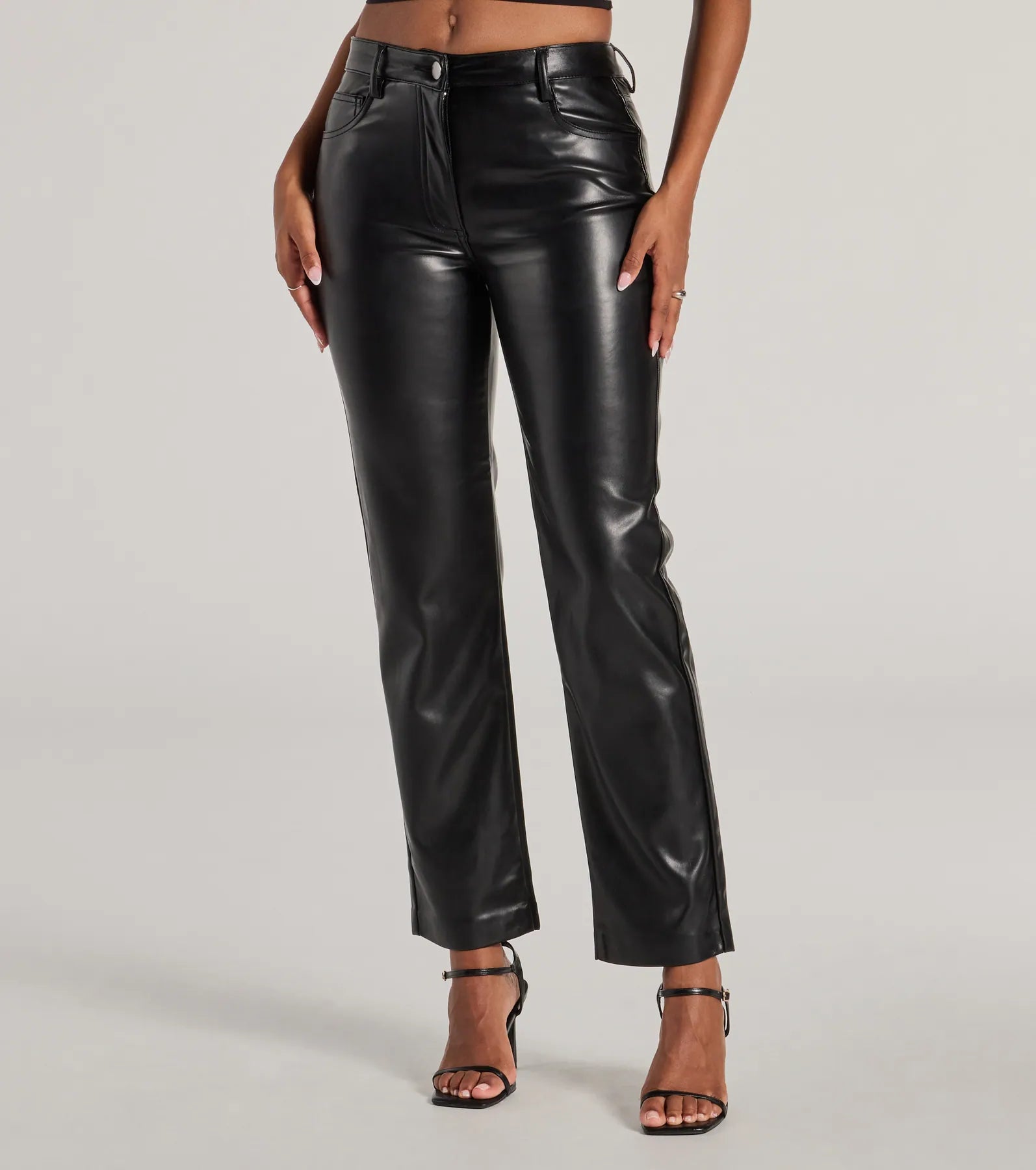 Ultimate Glam Faux Leather Pants - Premium Style & Comfort