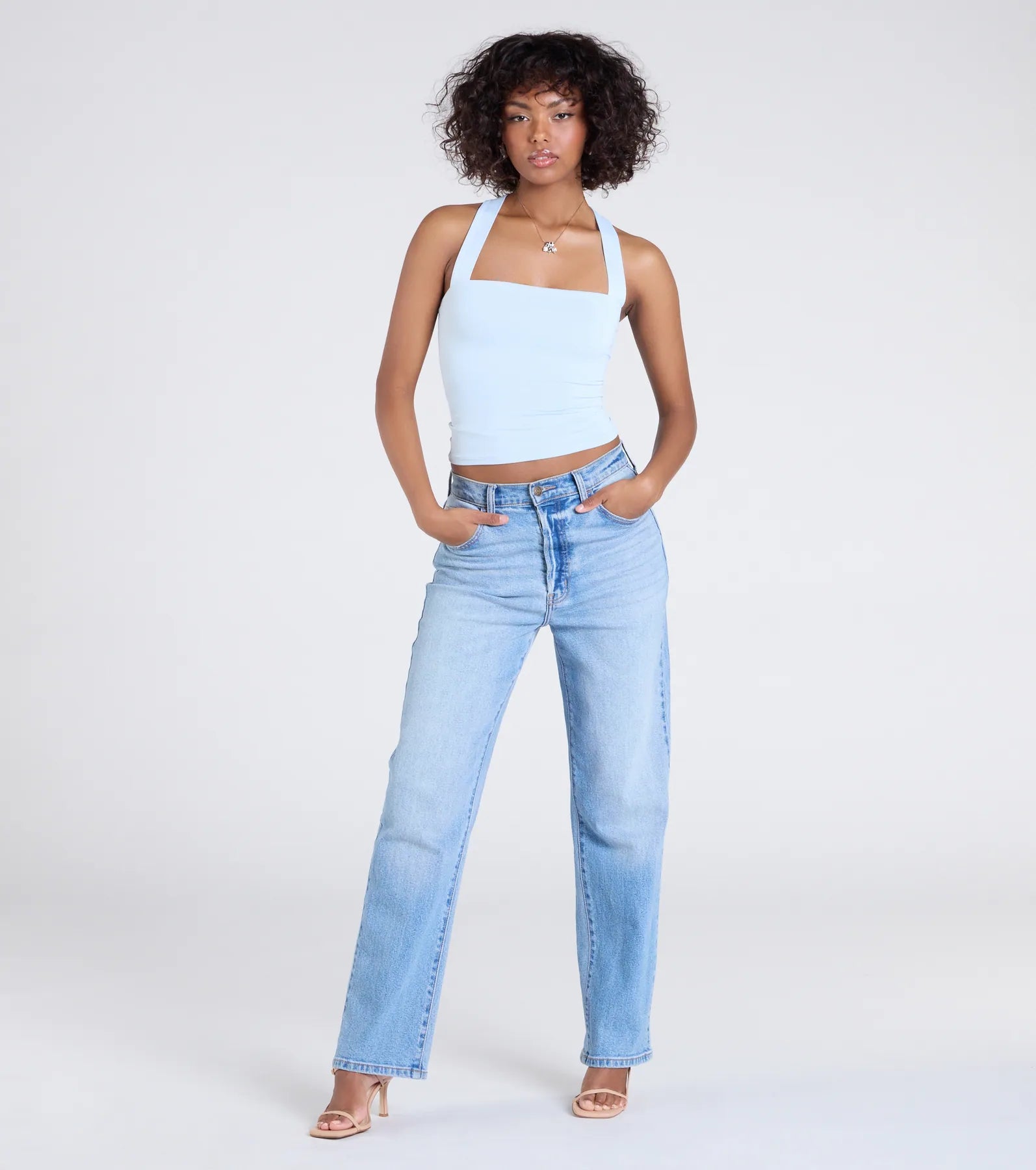 Premium Essential Energy Halter Crop Top - Upgrade Your Style