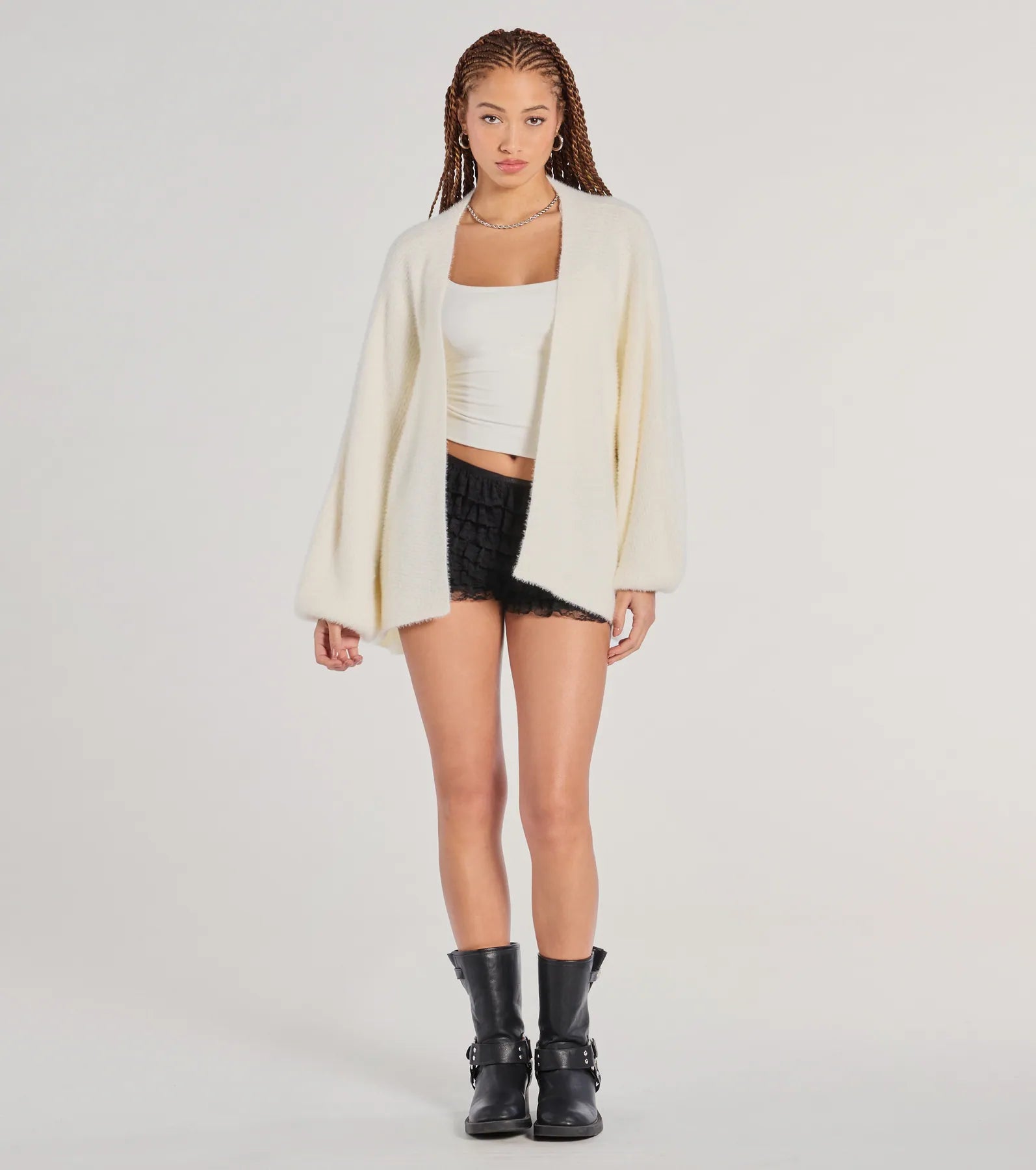 Ultimate Cuddle Weather Eyelash Knit Cardigan