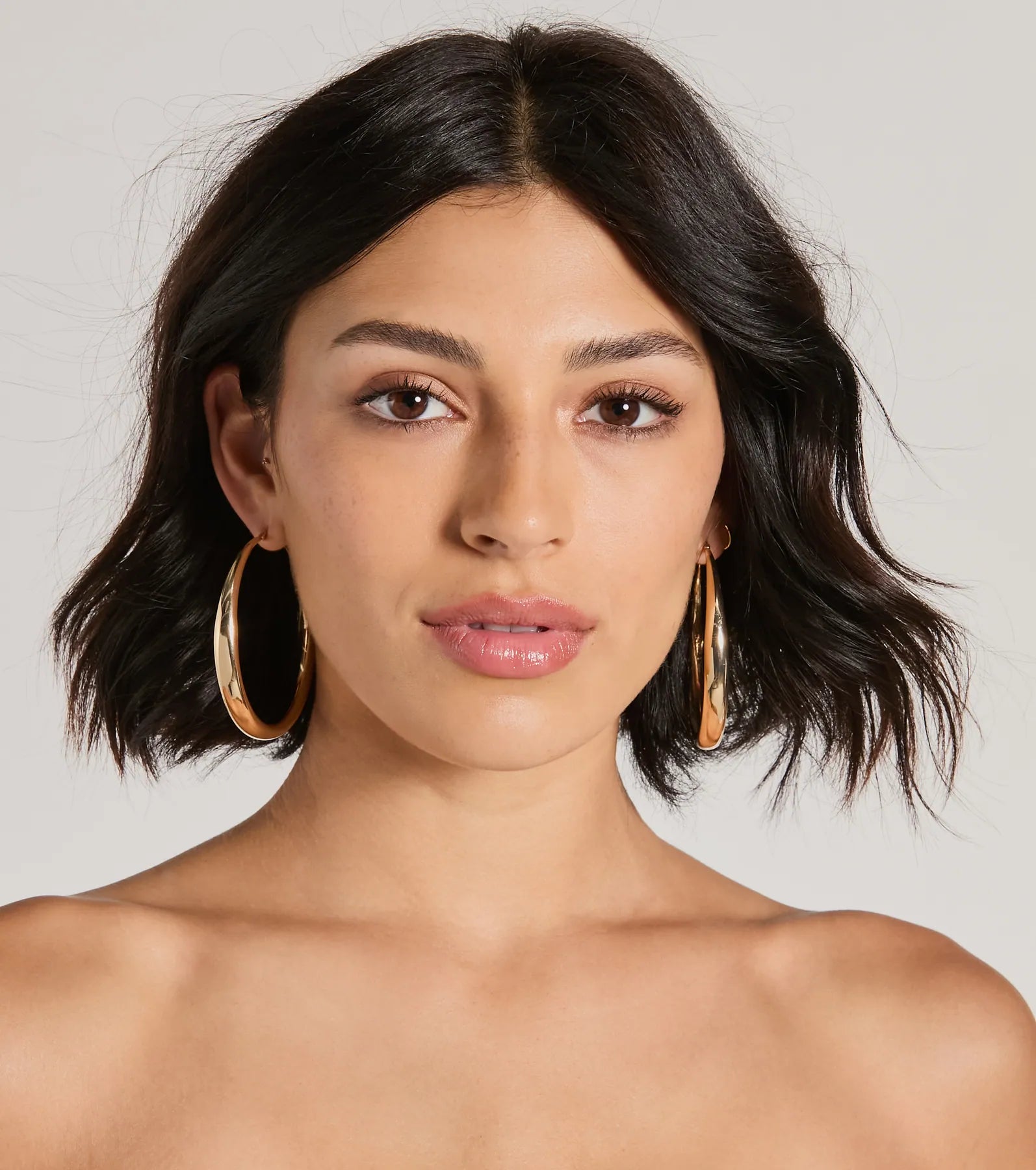 Premium Elegance Large Hoop Earrings