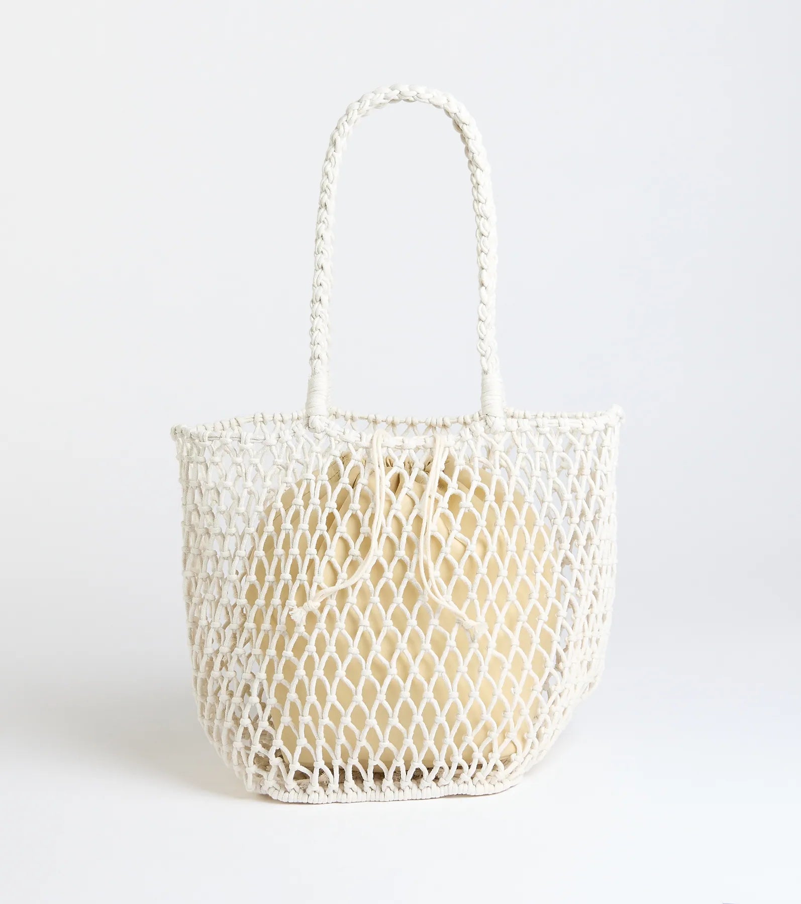 Premium Open Weave Tote Bag - Ultimate Casual Style