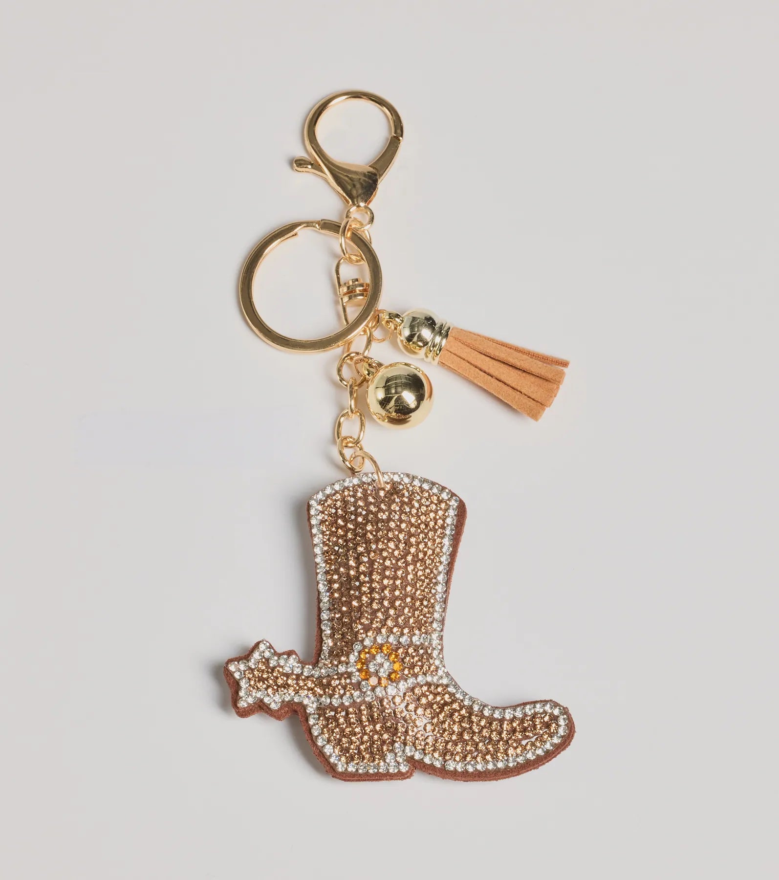 Premium Glam Rhinestone Cowboy Boot Bag Charm - Ultimate Style Upgrade