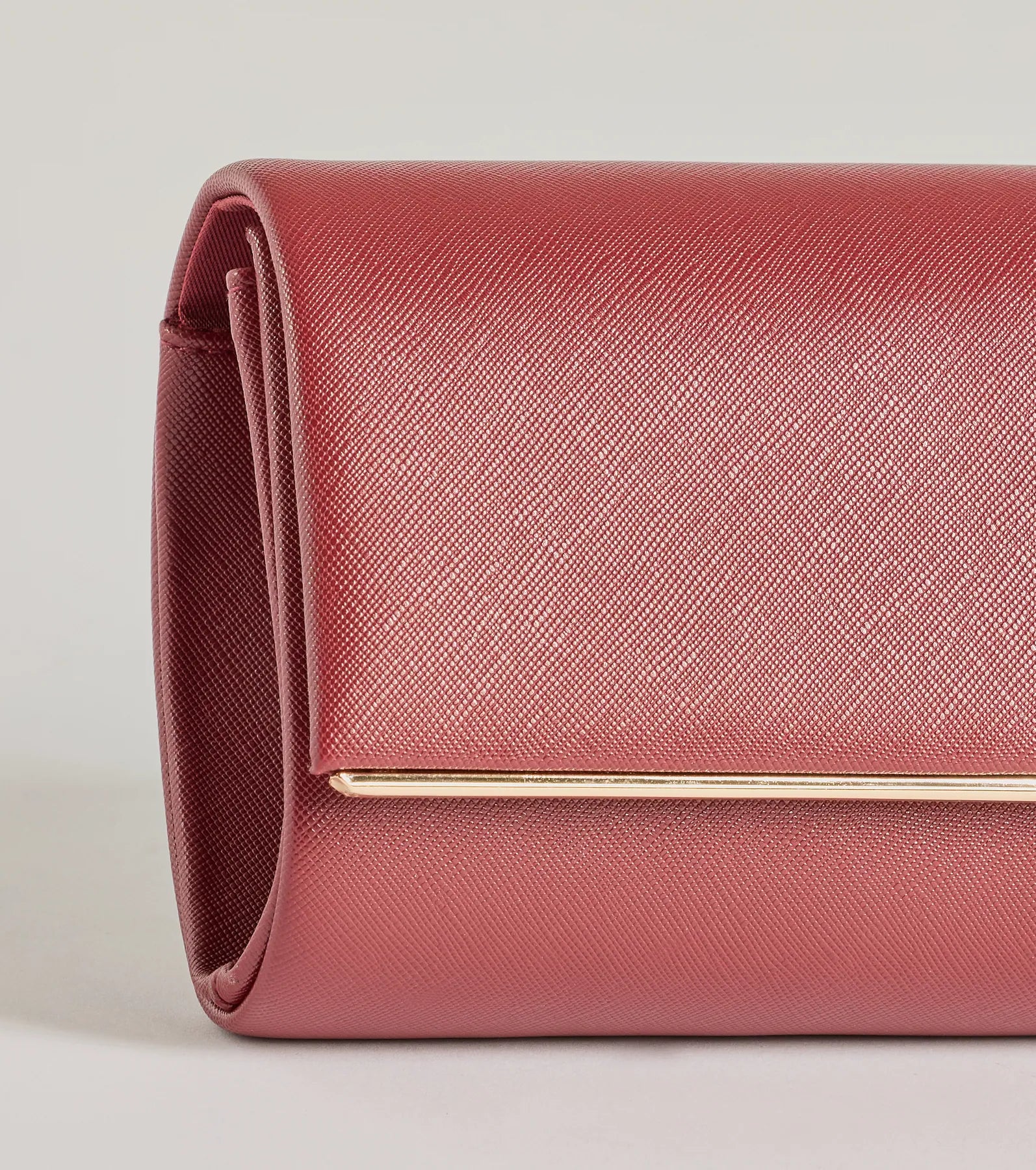 Premium Faux Leather Clutch with Detachable Strap - Ultimate Style Upgrade