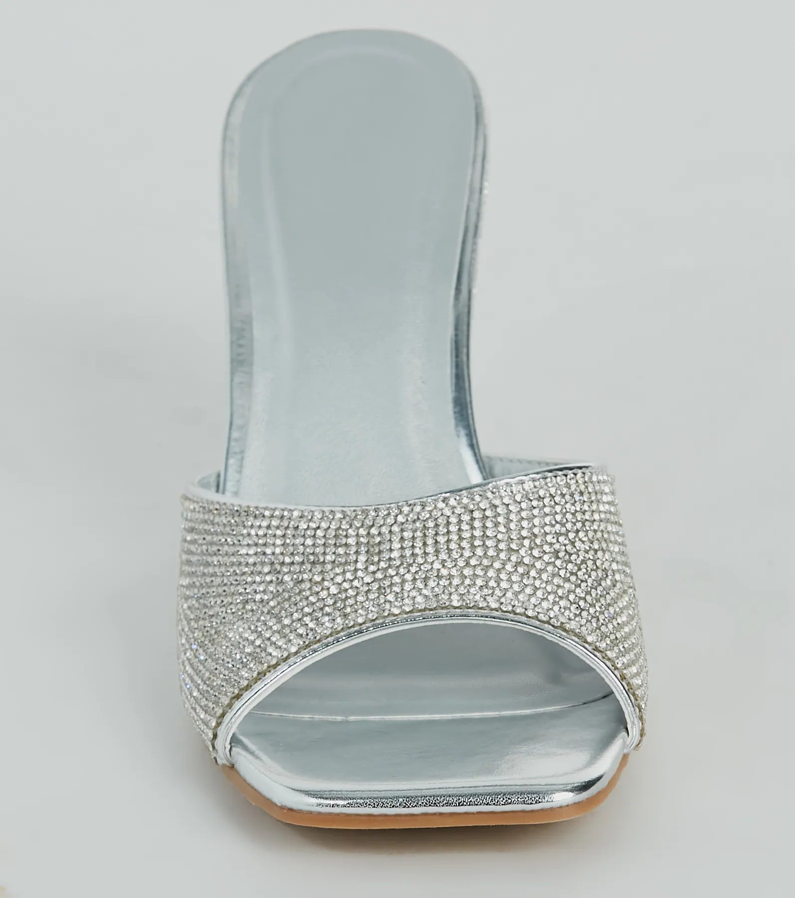 Ultimate Glam Rhinestone Square Toe Wedges - Premium Style