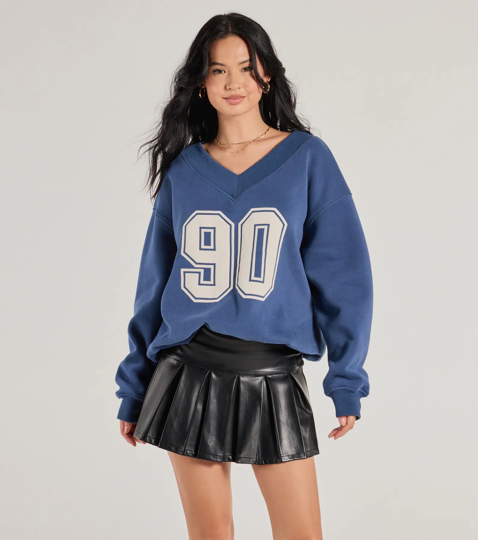 Premium '90 Retro Graphic Oversized Sweatshirt