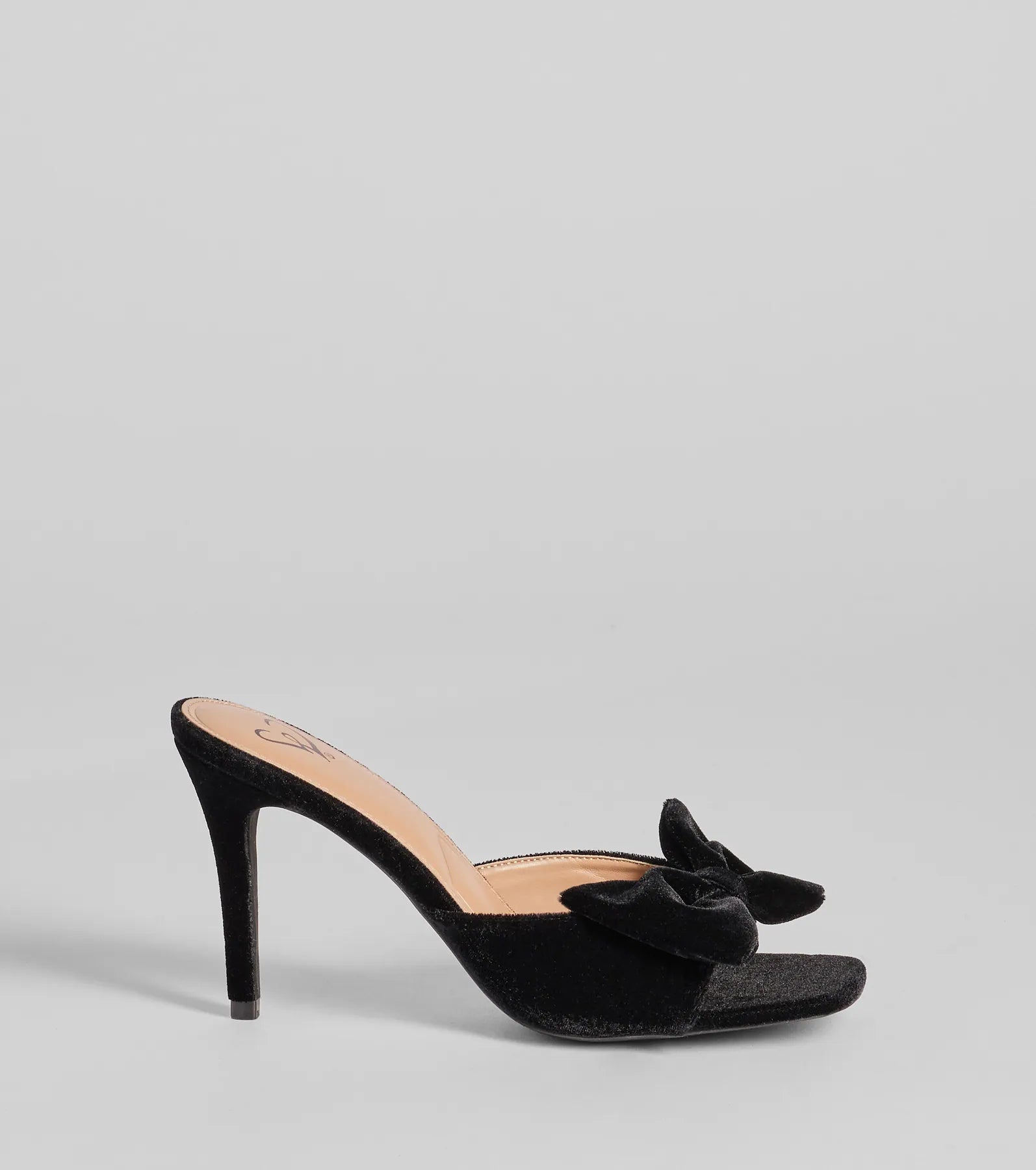 Premium Velvet Bow Stiletto Mules - Ultimate Comfort & Style