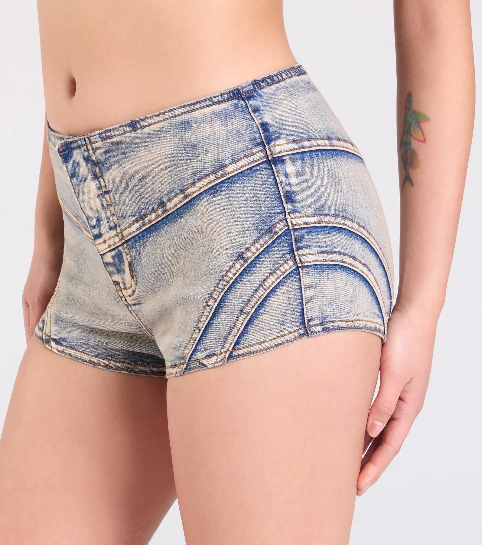 Ultimate Festival Denim Hot Shorts - Mid-Rise & Stand Out Style