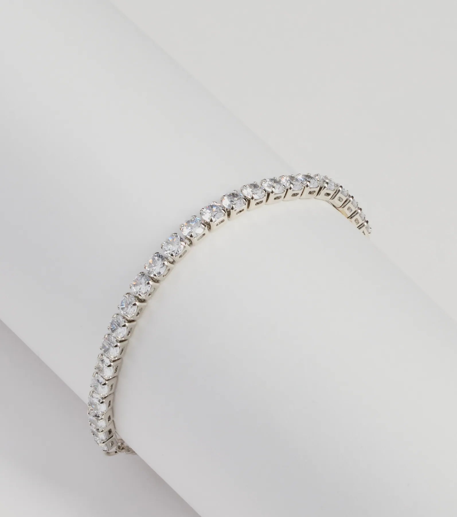 Ultimate Shine Adjustable Cubic Zirconia Bracelet