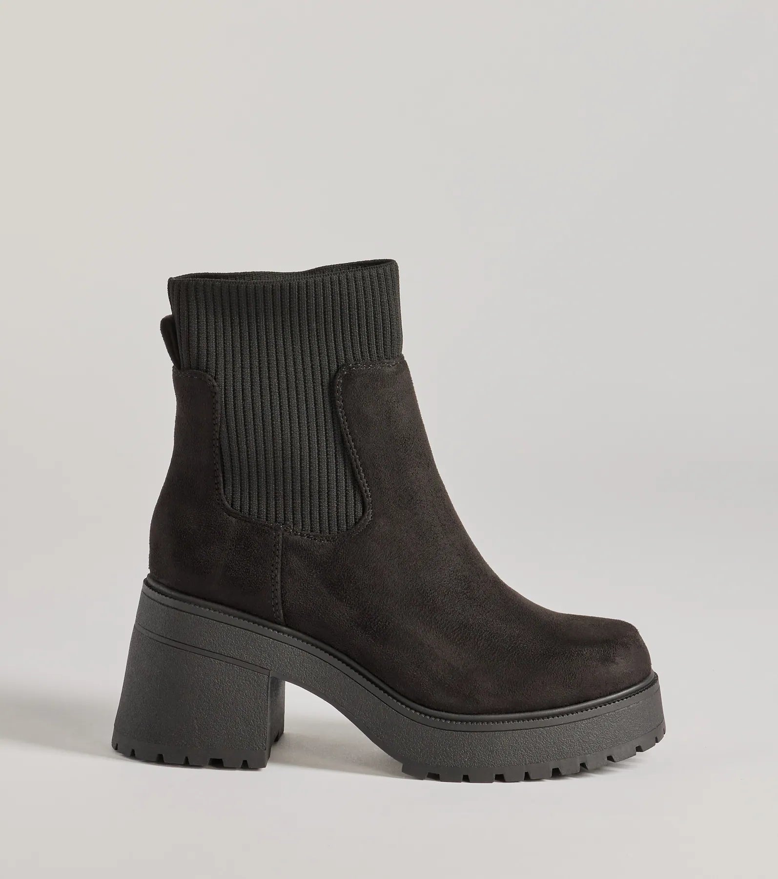 Ultimate Cool-Girl Edge Platform Booties - Elevate Your Style