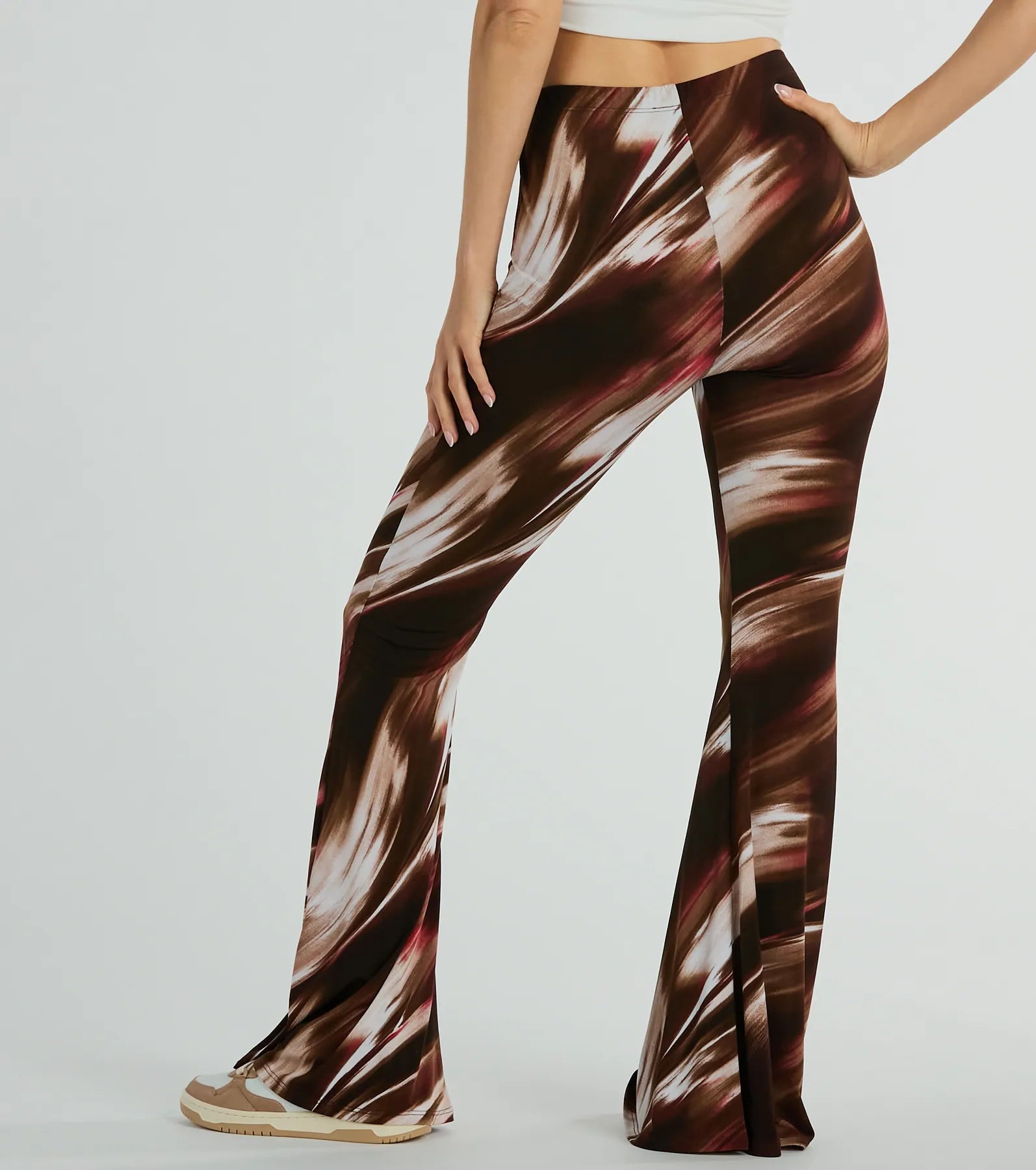 Ultimate Brush Stroke High-Rise Flare Pants - Style Upgrade