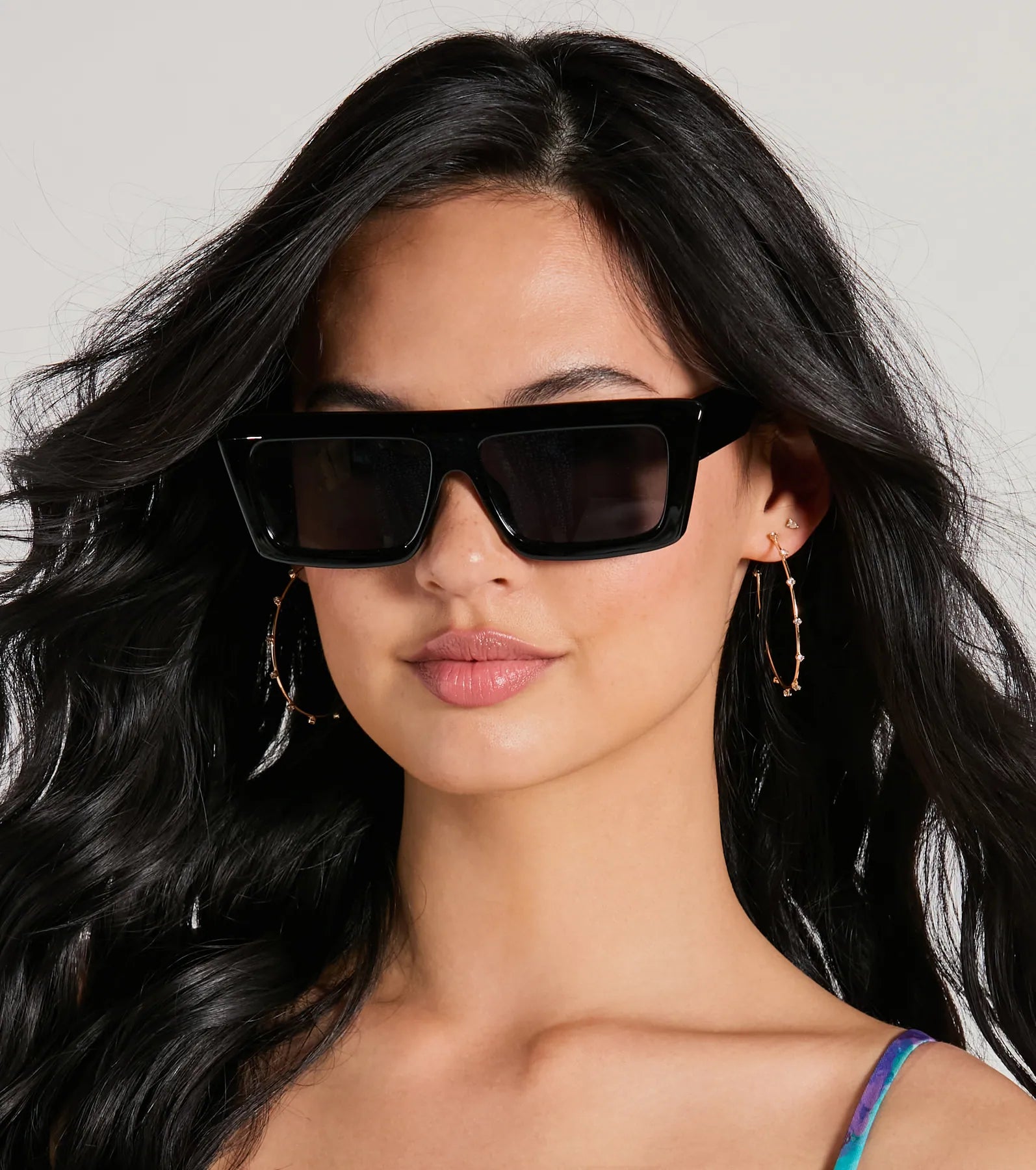 Ultimate Rad Flat Top Rectangle Sunglasses - Upgrade Your Style