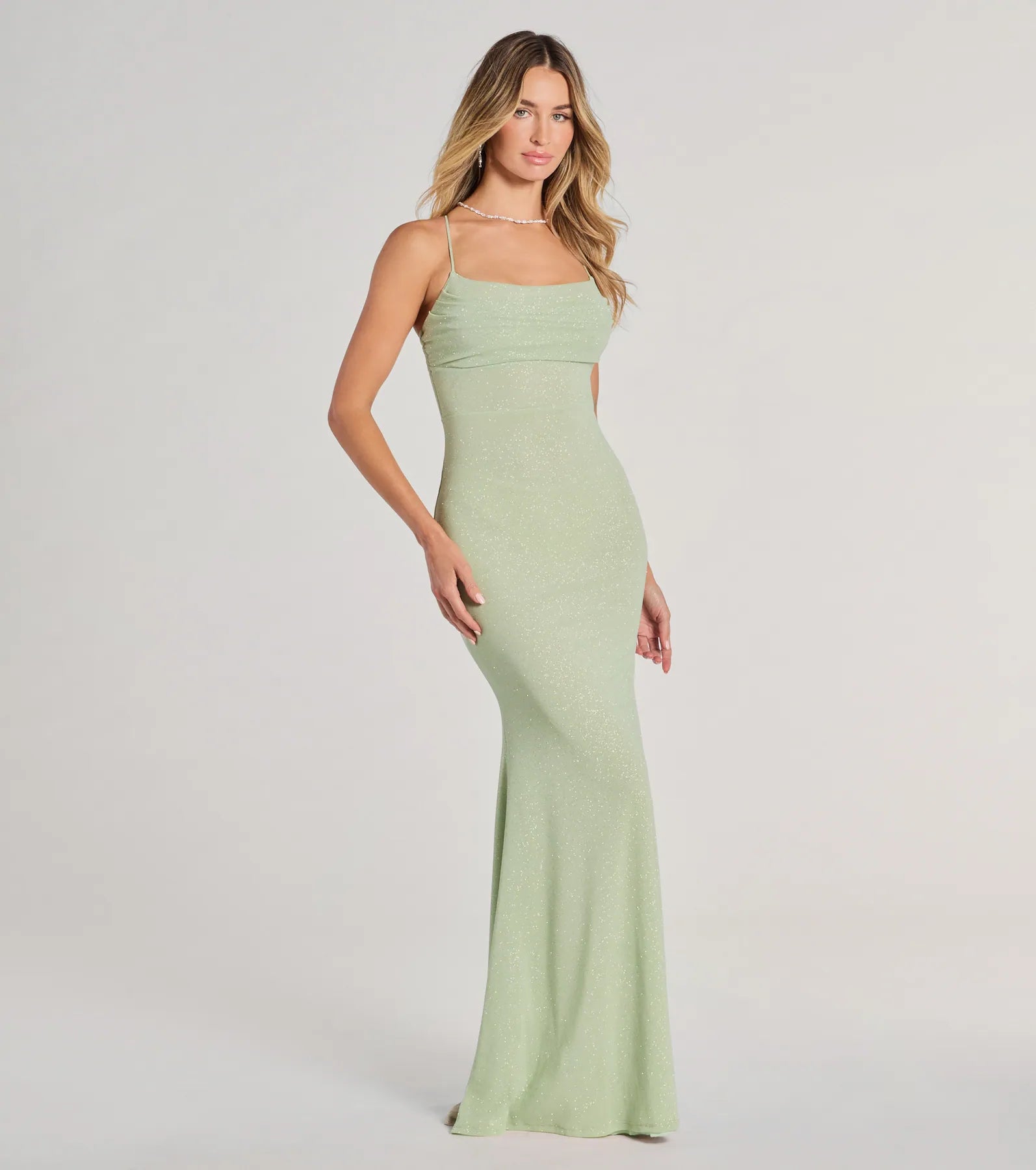 Premium Molly Glitter Mermaid Gown – Ultimate Formal Elegance