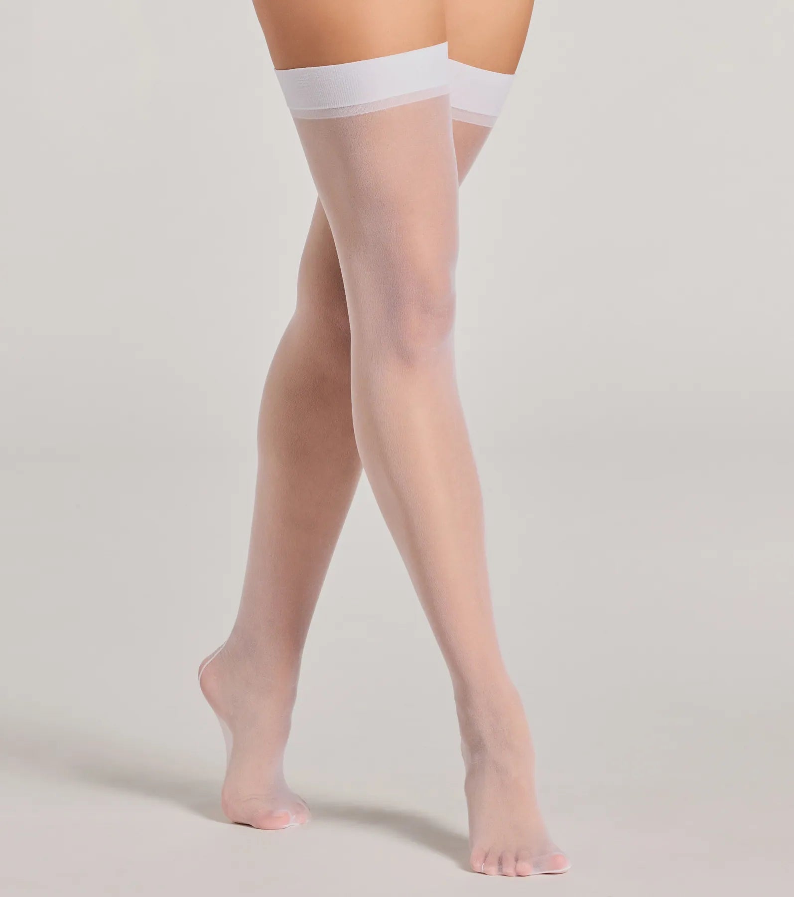 Ultimate Sheer Seam Stockings - Thigh-High Style