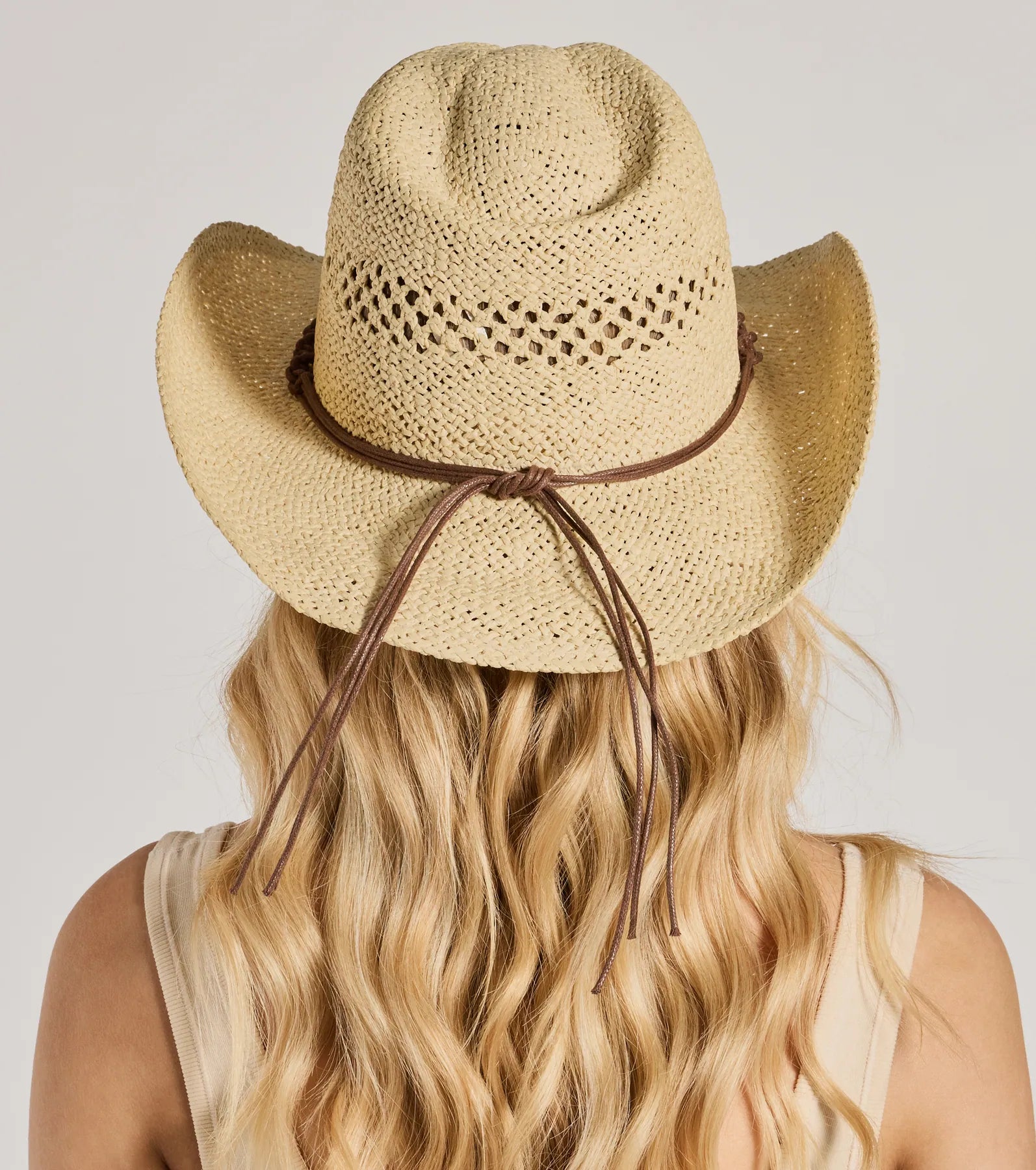 Premium Twist Braided Straw Cowboy Hat - Ultimate Style for Festivals & Events