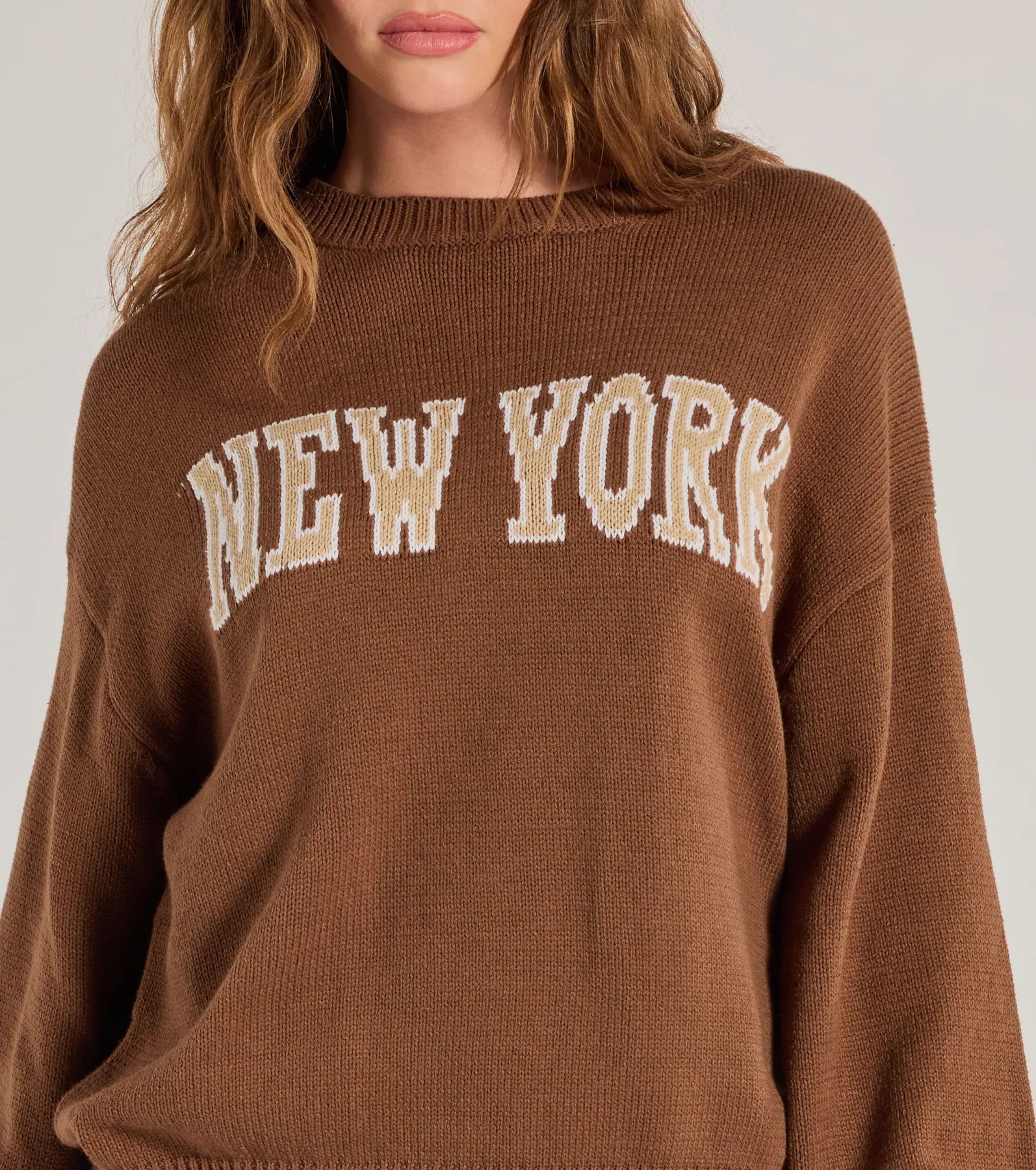 Premium New York Oversized Pullover Sweater - Ultimate Urban Style