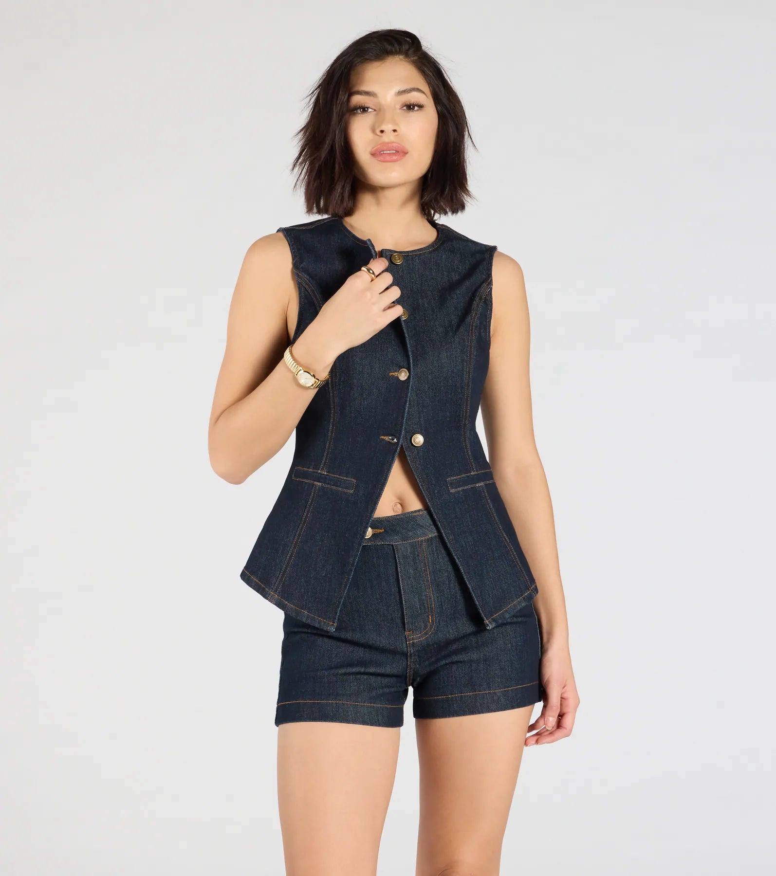 Premium Sleeveless Denim Vest – Ultimate Style Upgrade