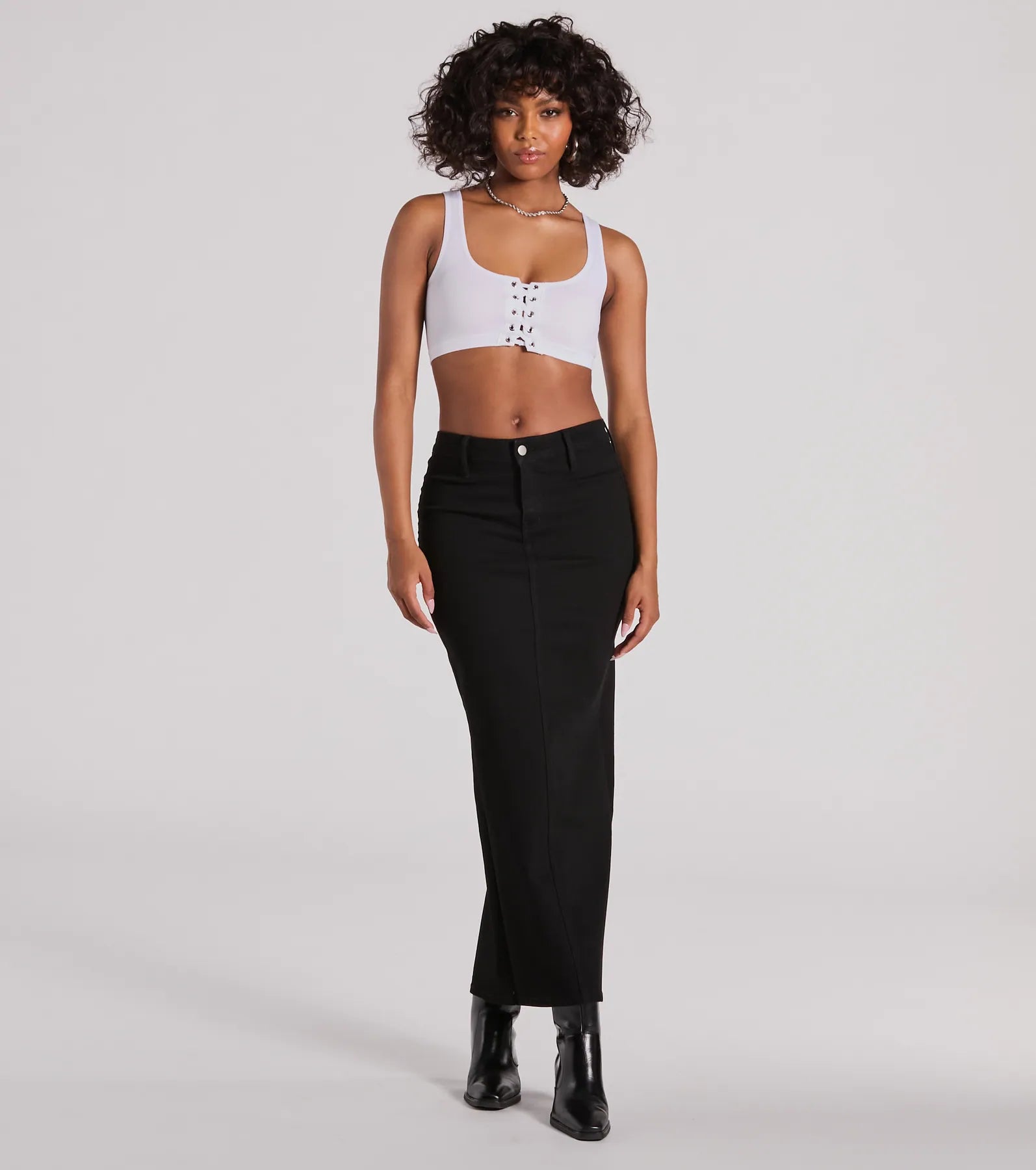 Ultimate Summer Essential: Lace-Up Crop Top