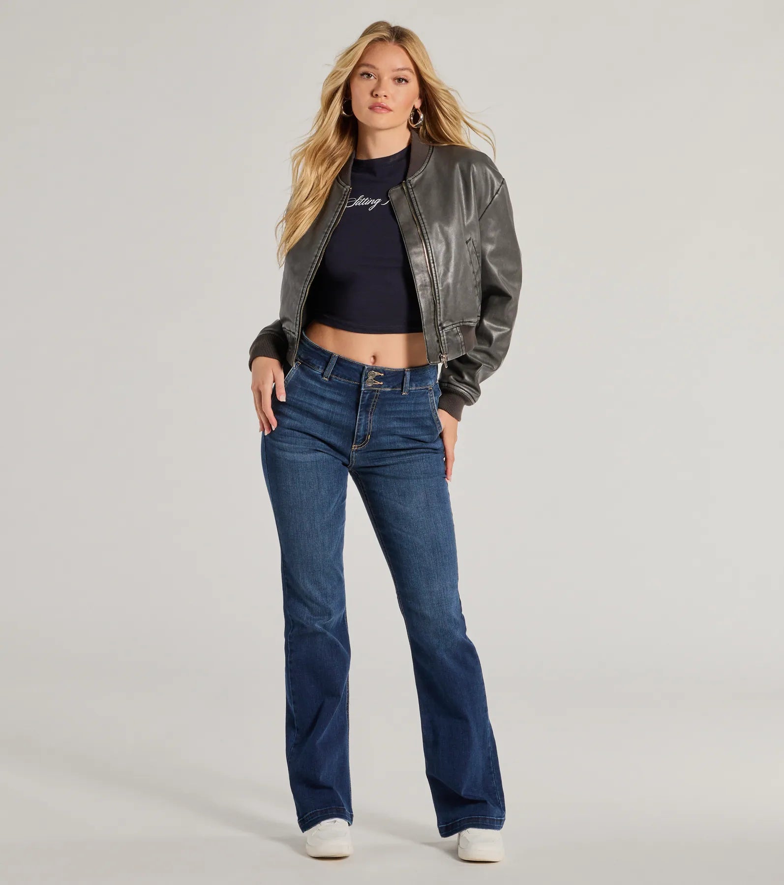 Ultimate Effortless High-Rise Bootcut Jeans