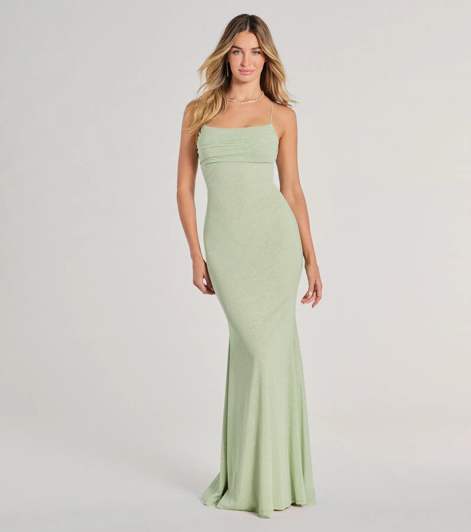 Premium Molly Glitter Mermaid Gown – Ultimate Formal Elegance