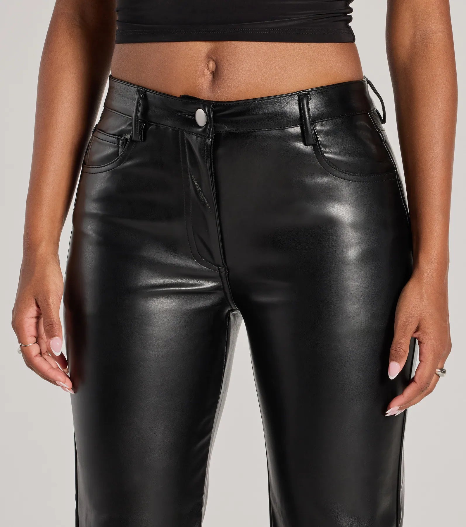 Ultimate Glam Faux Leather Pants - Premium Style & Comfort