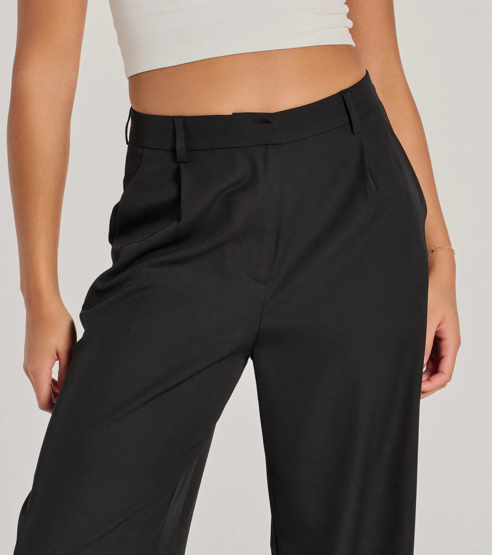 Premium High-Rise Wide-Leg Trousers for Effortless Chic