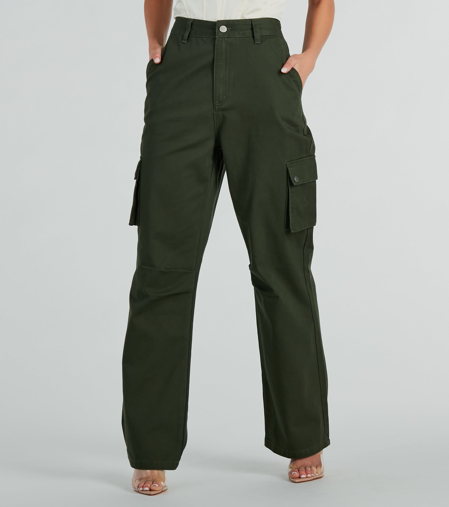 Ultimate Weekend Mode High Waist Cargo Pants - Relaxed Fit