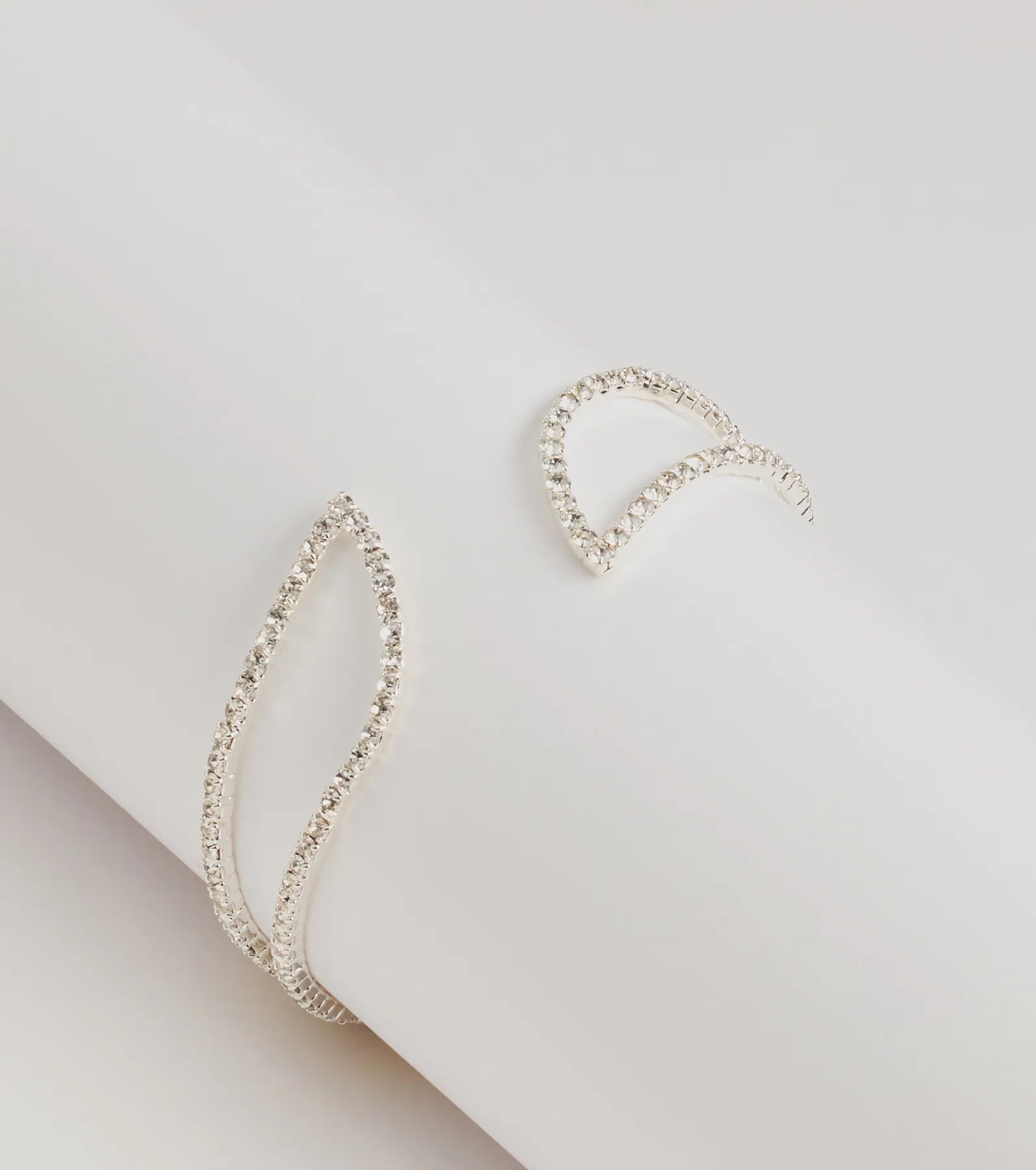 Ultimate Shine Rhinestone Memory Wire Bracelet