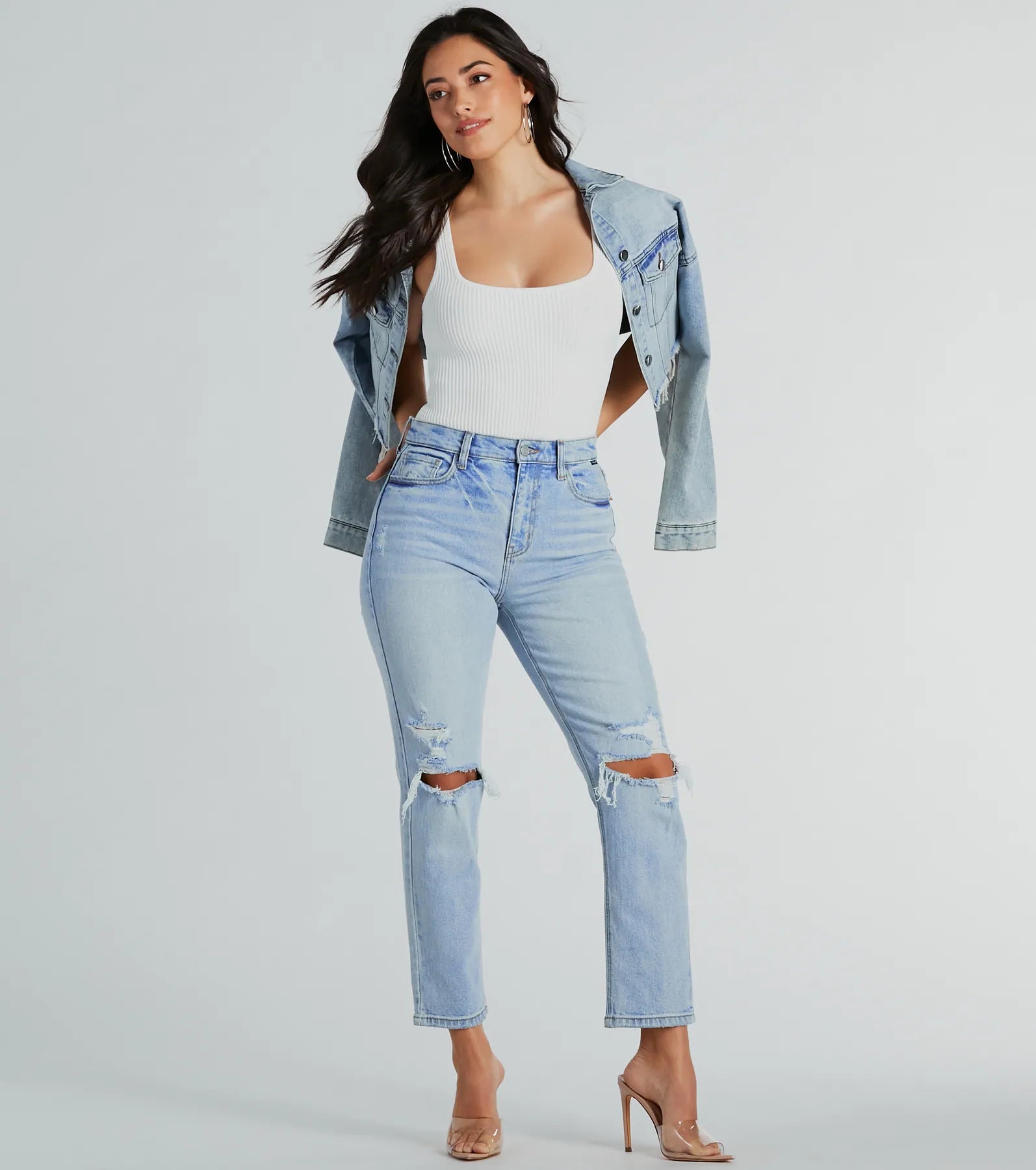 Ultimate High-Rise Straight-Leg Denim Jeans - Love Your Look