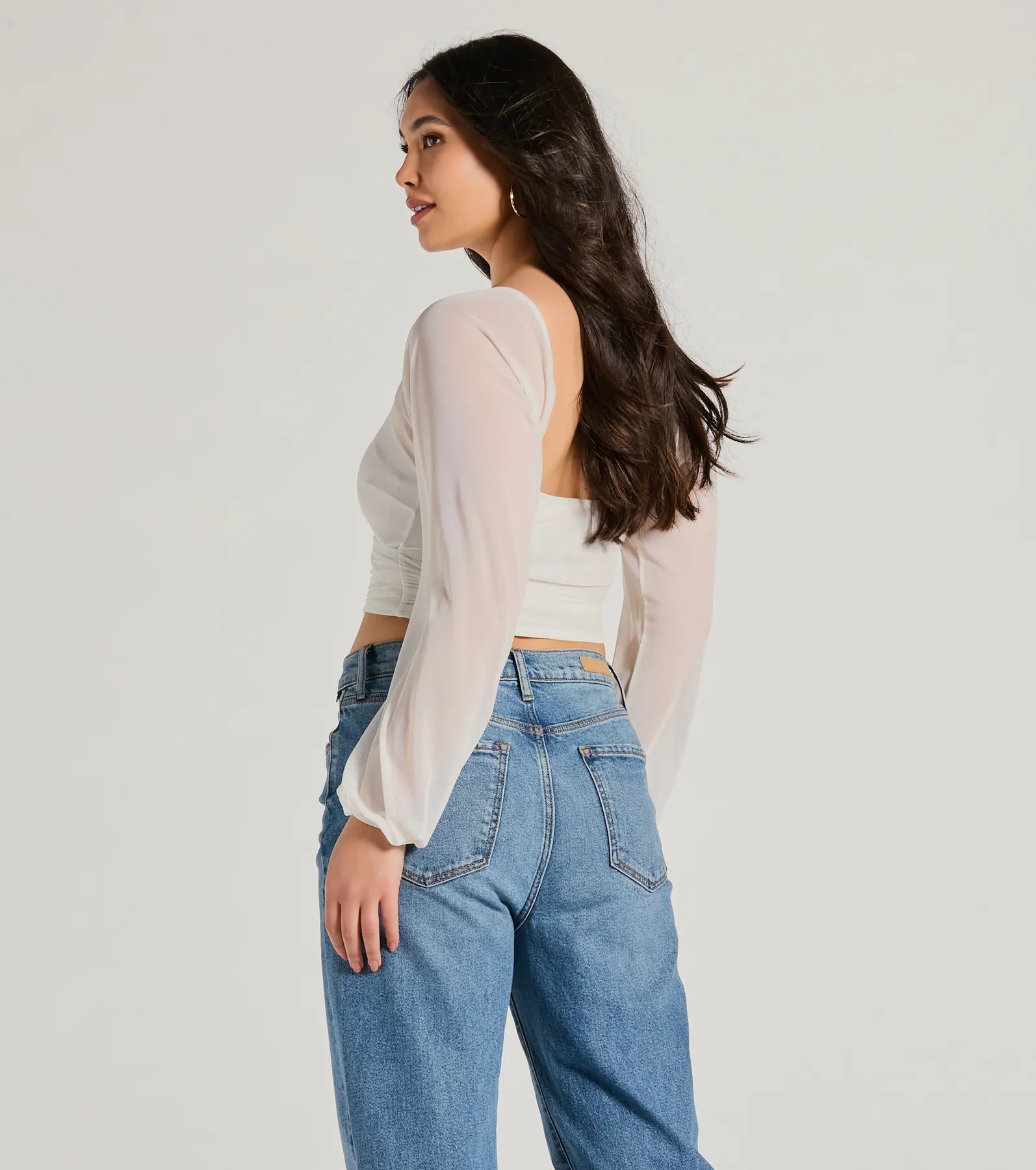 Ultimate Surplice V-Neck Crop Top - Stay Ahead of the Trend