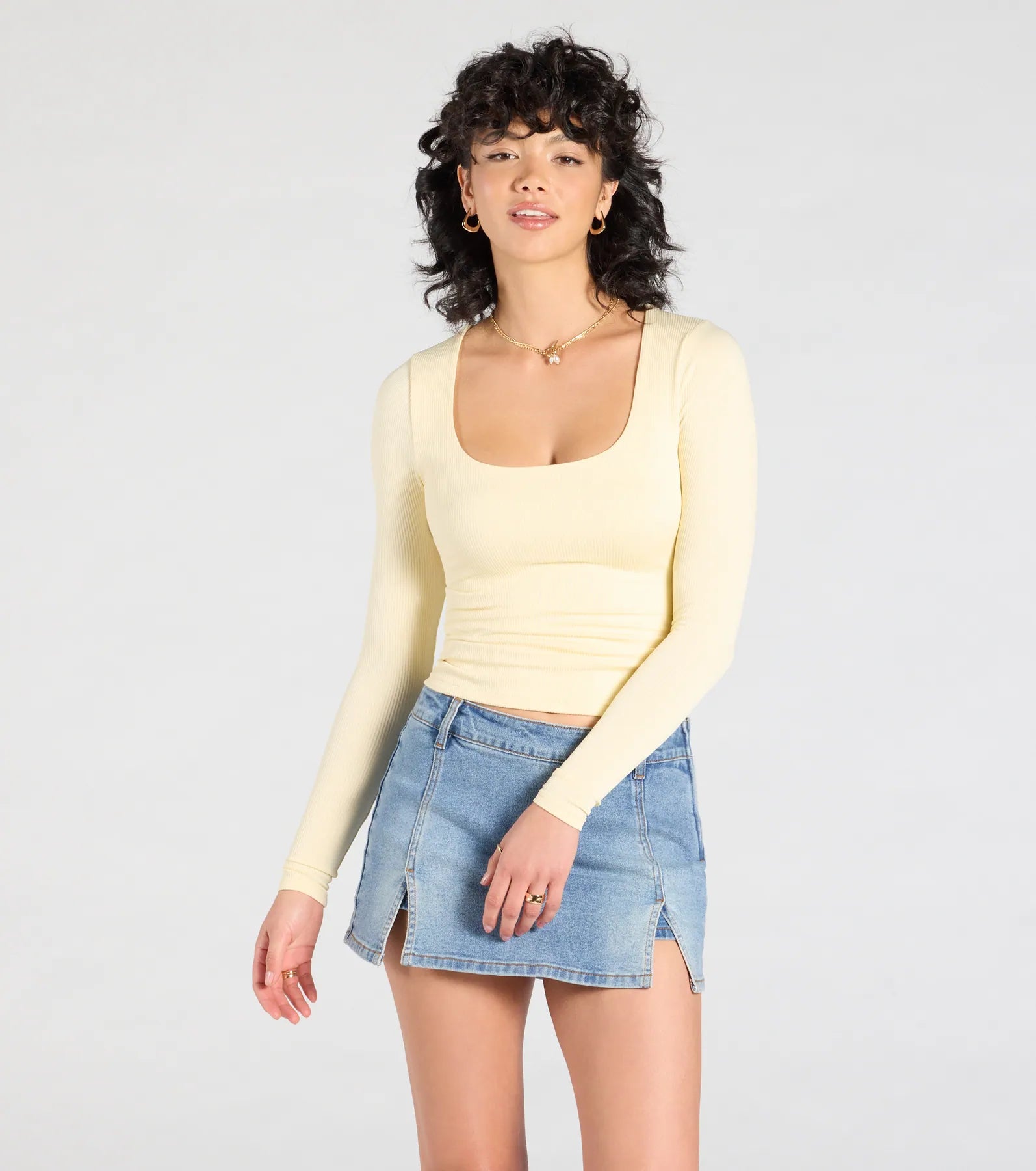 Premium Smooth Knit Long Sleeve Top - Ultimate Wardrobe Essential