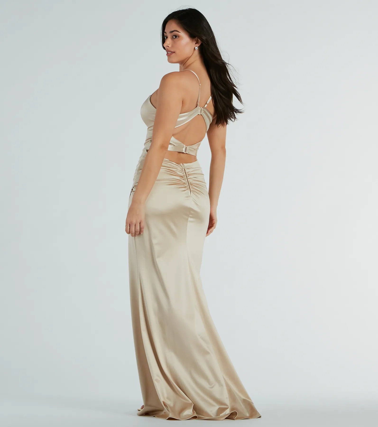 Loraine Ultimate Sweetheart Mermaid Satin Gown