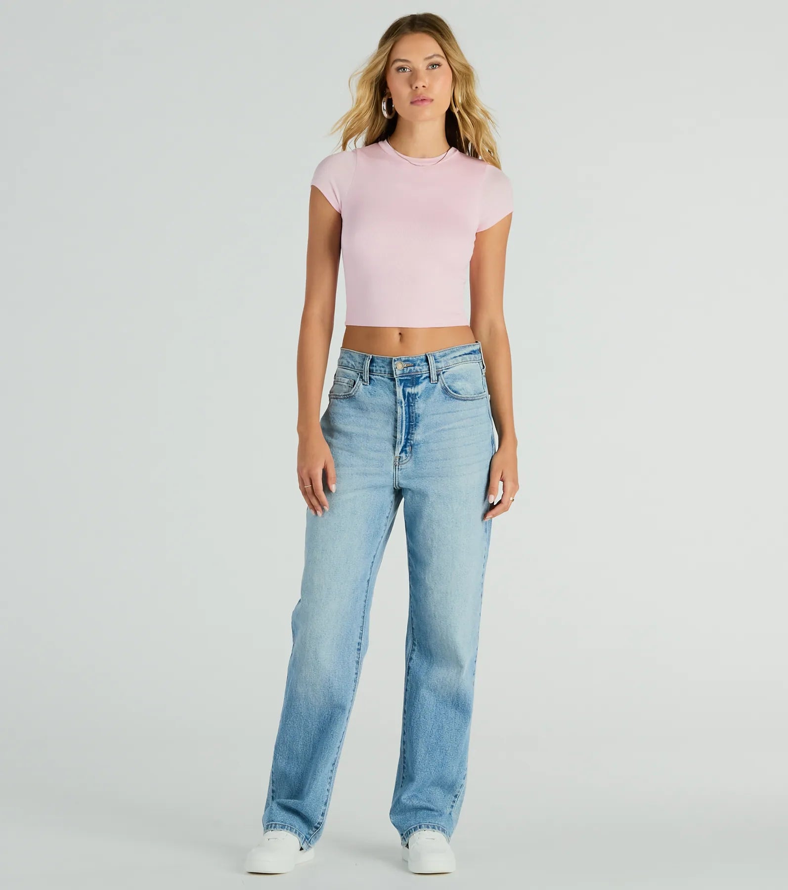 Premium Ribbed Knit Crop Top - Effortless Style