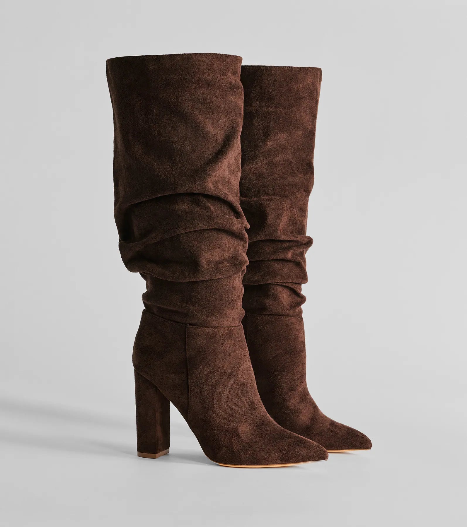 Ultimate Runway Ready Scrunch Boots - Premium Under-The-Knee Style