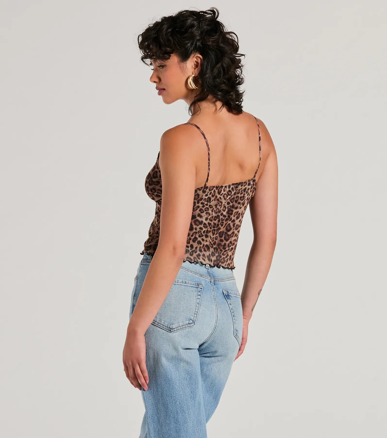 Ultimate Leopard Print Mesh Top - Purrfect Fit