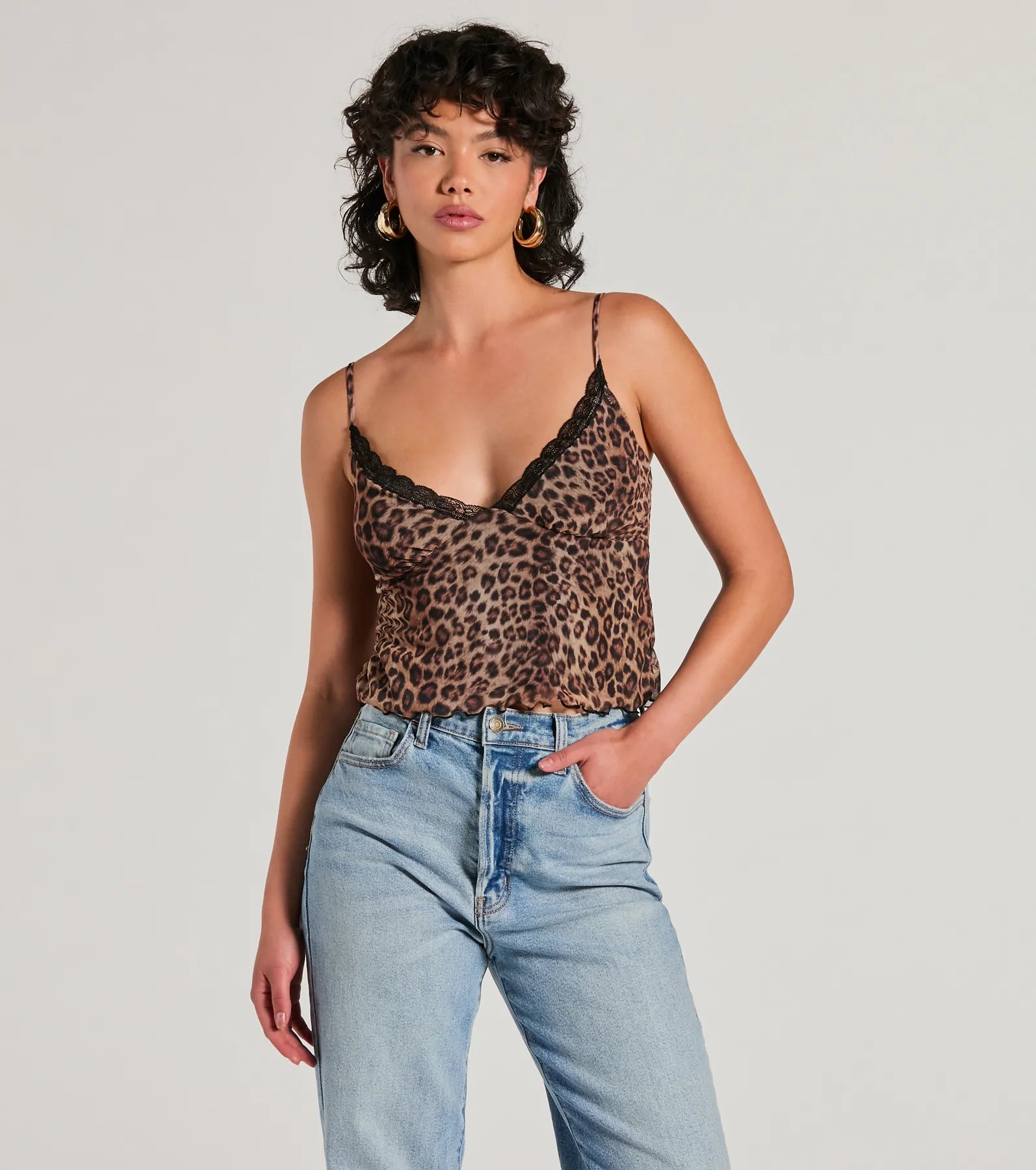 Ultimate Leopard Print Mesh Top - Purrfect Fit