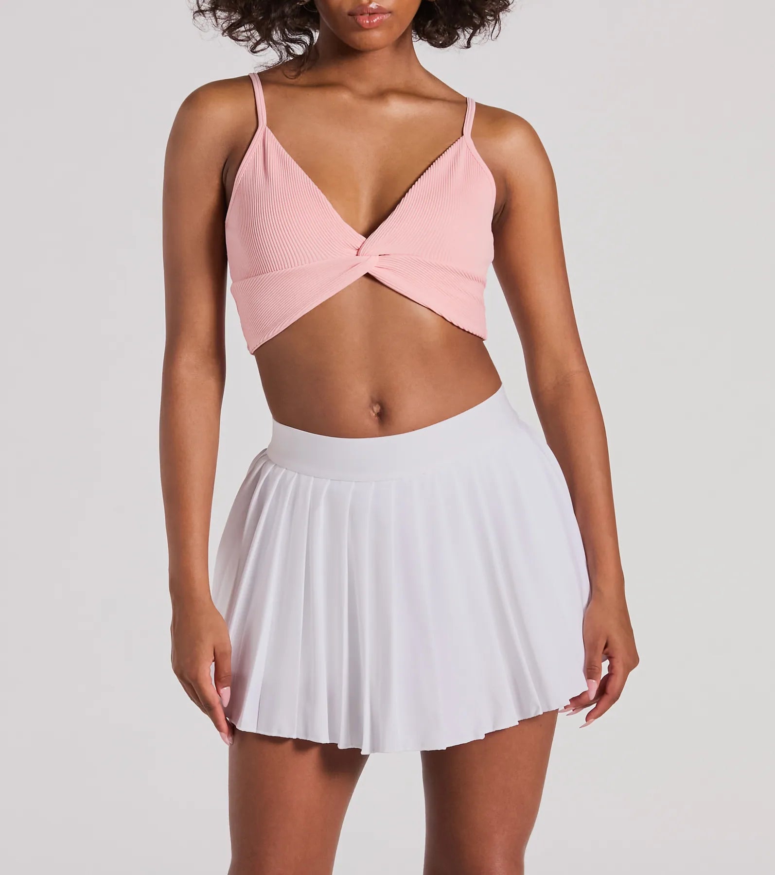 Ultimate Cute Vibe Twist V-Neck Crop Top - Upgrade Your Style