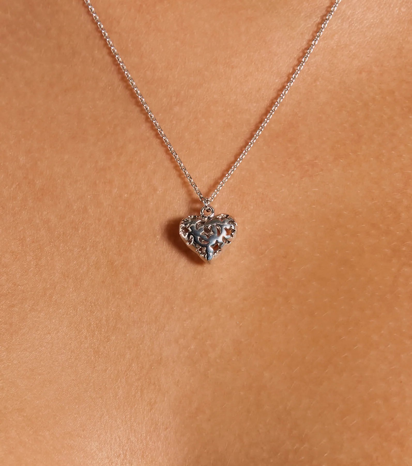 Premium Heart & Stars Dainty Necklace