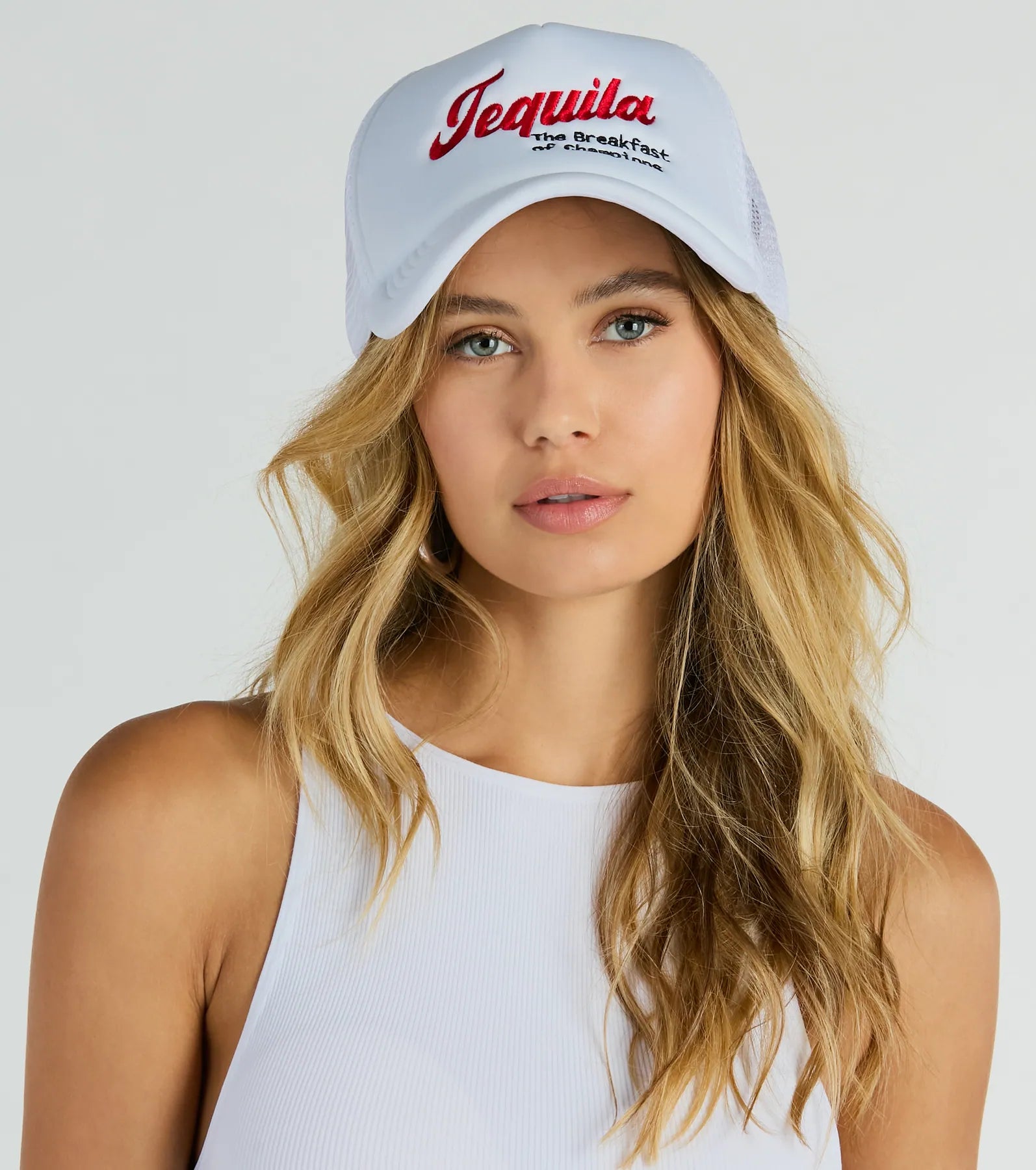 Premium Tequila Lover's Ultimate Trucker Hat - The Breakfast of Champions