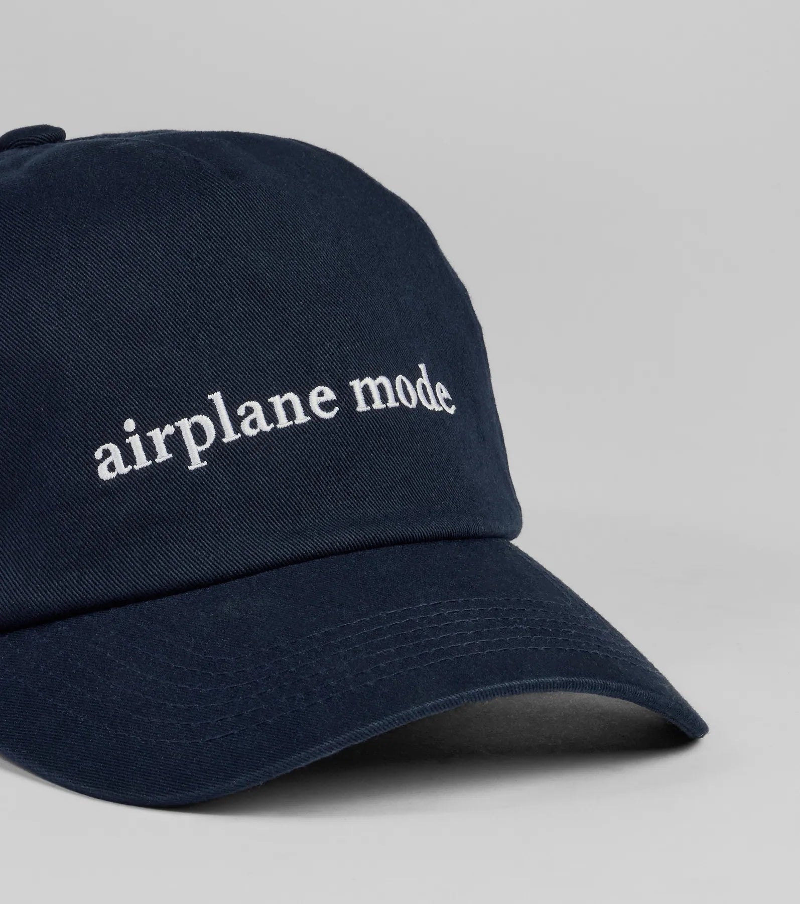 Premium Airplane Mode Script Baseball Cap - Upgrade Your Style