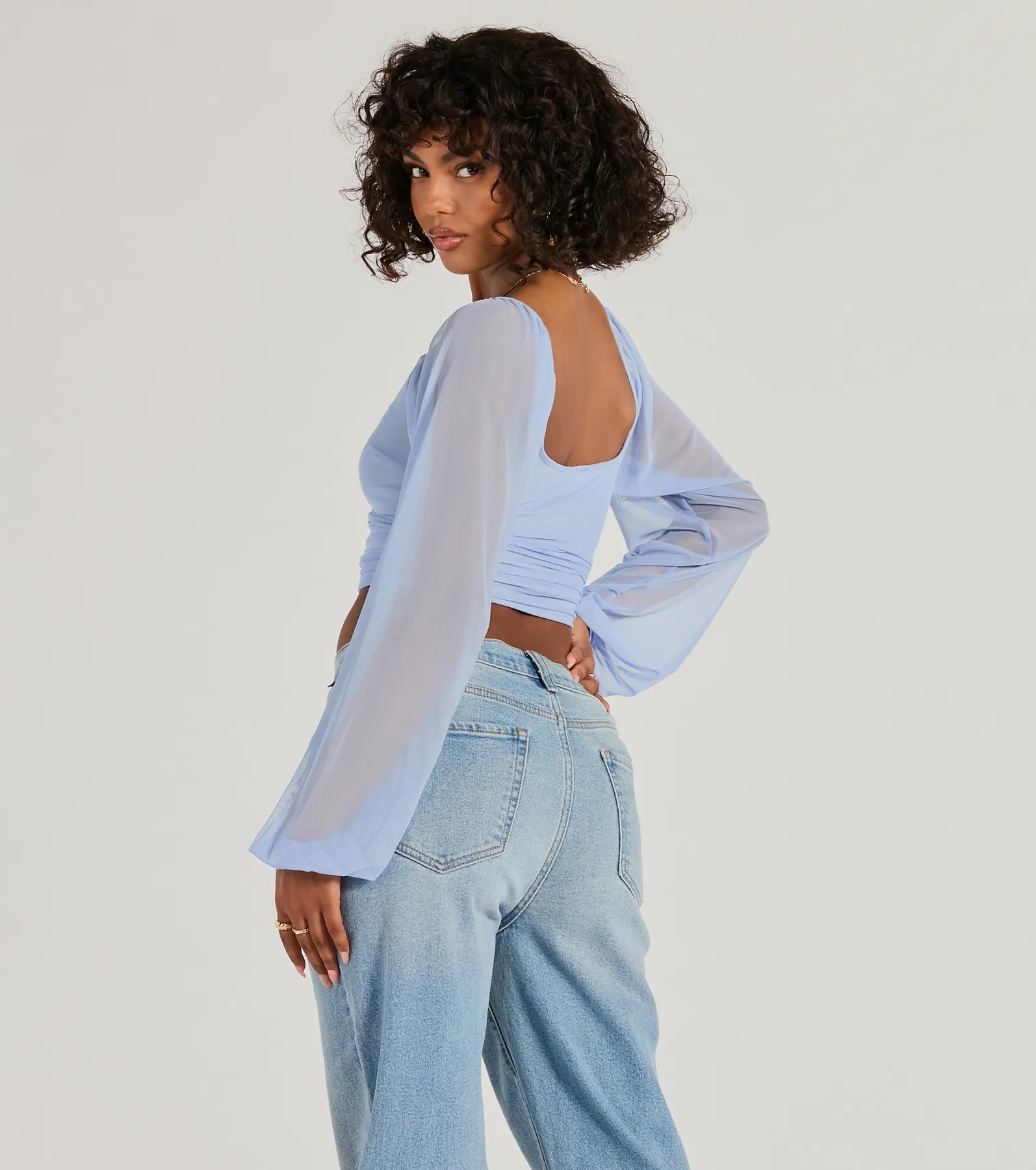 Ultimate Surplice V-Neck Crop Top - Stay Ahead of the Trend