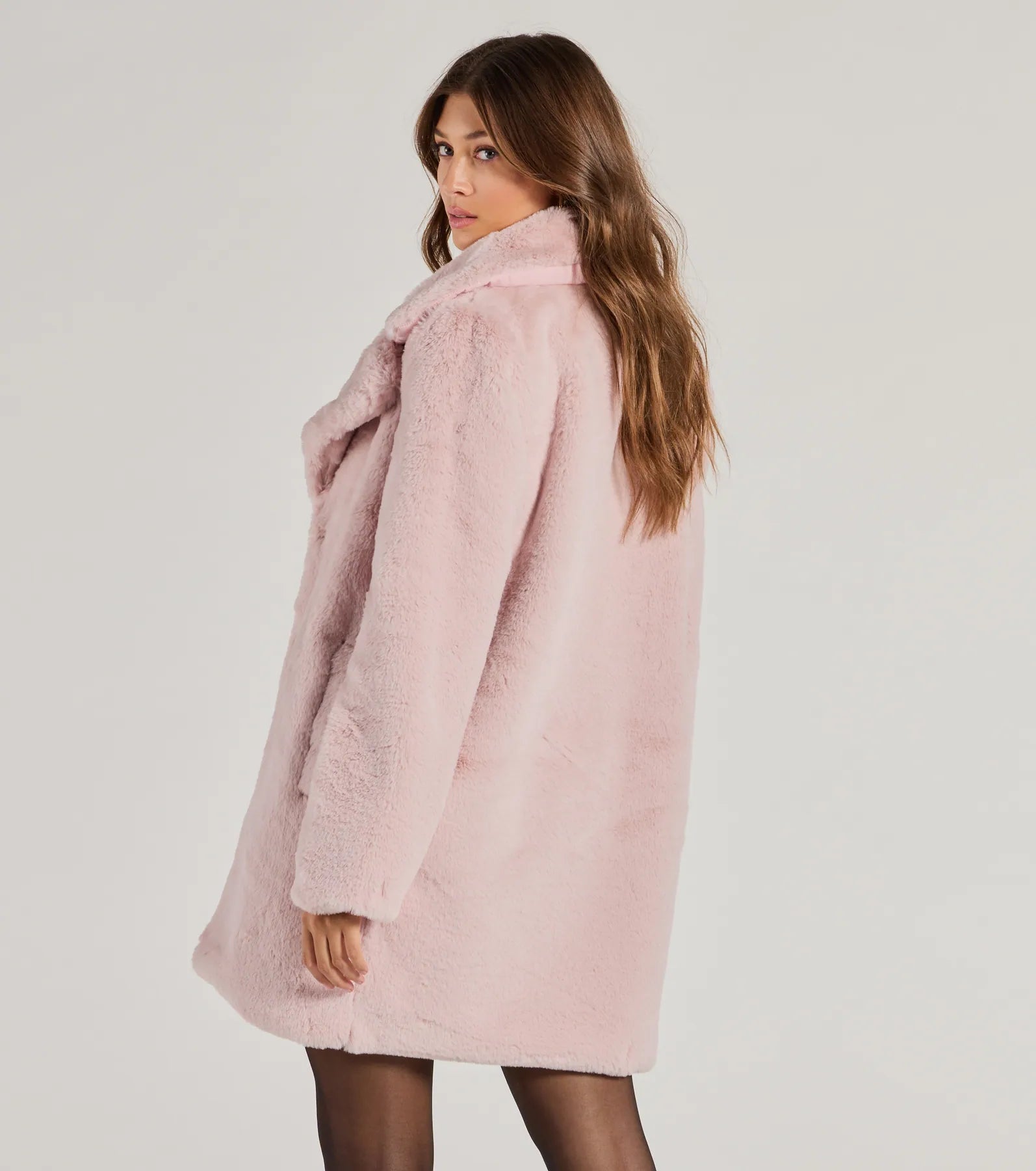 Premium Luxe Faux Fur Trench Coat - Ultimate Winter Style