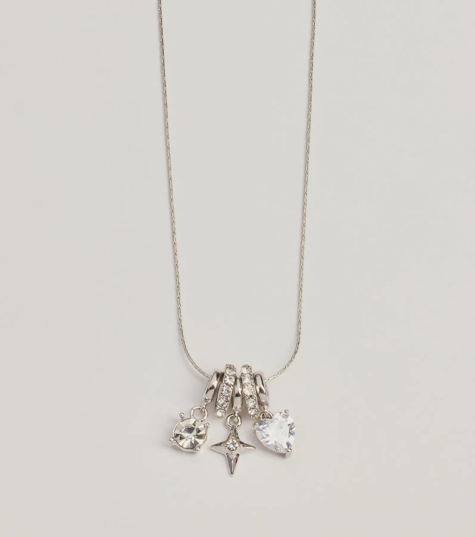 Premium Multi-Charm Elegance Necklace