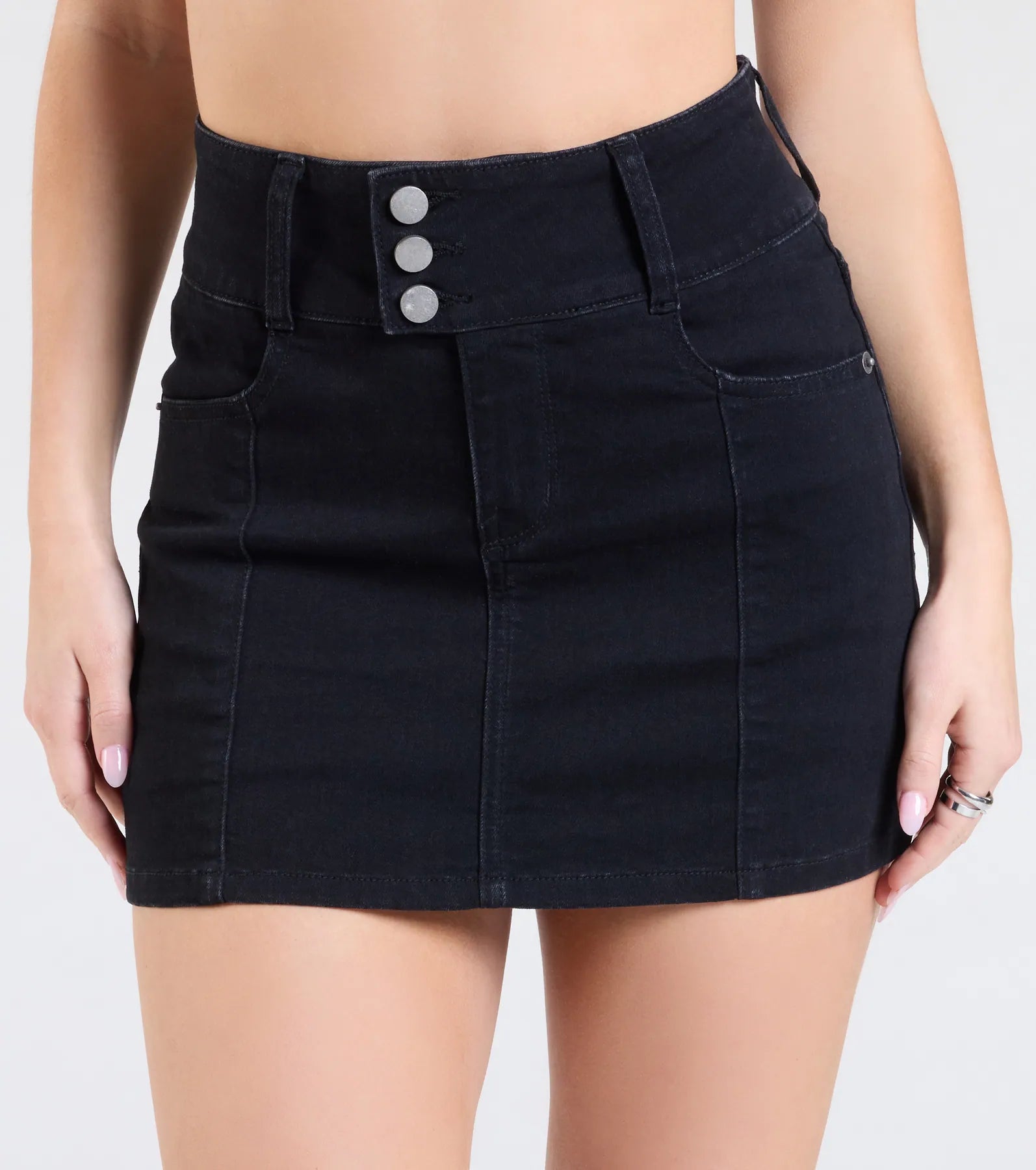 Ultimate Denim Mini Skort: Adventure-Ready Style